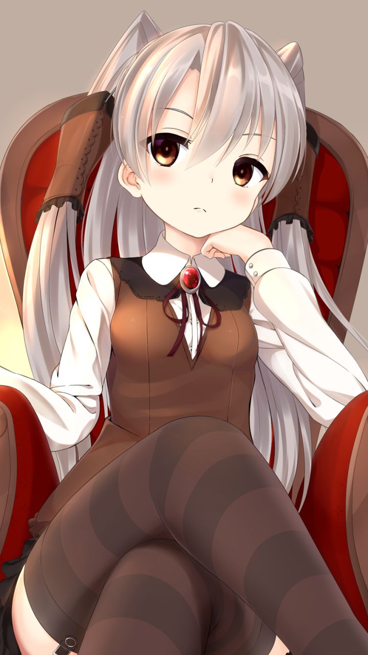 Téléchargez des papiers peints mobile Animé, Collection Kantaï, Amatsukaze (Kancolle) gratuitement.