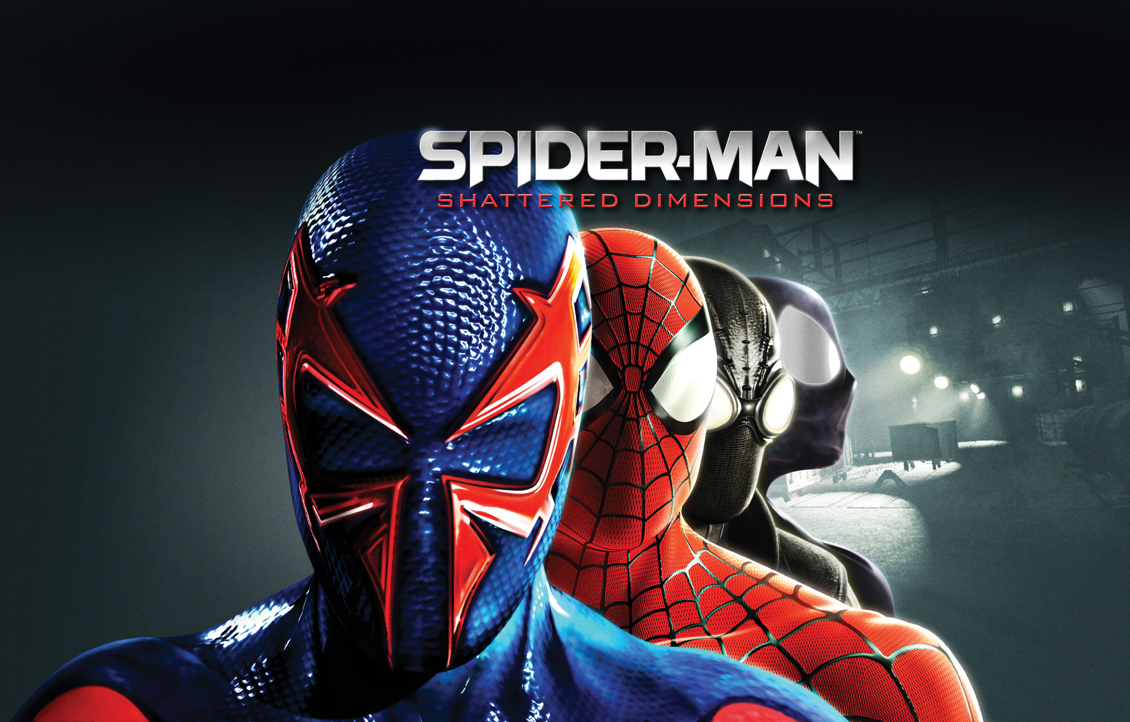 video game, spider man: shattered dimensions, spider man 2099, spider man noir, spider man