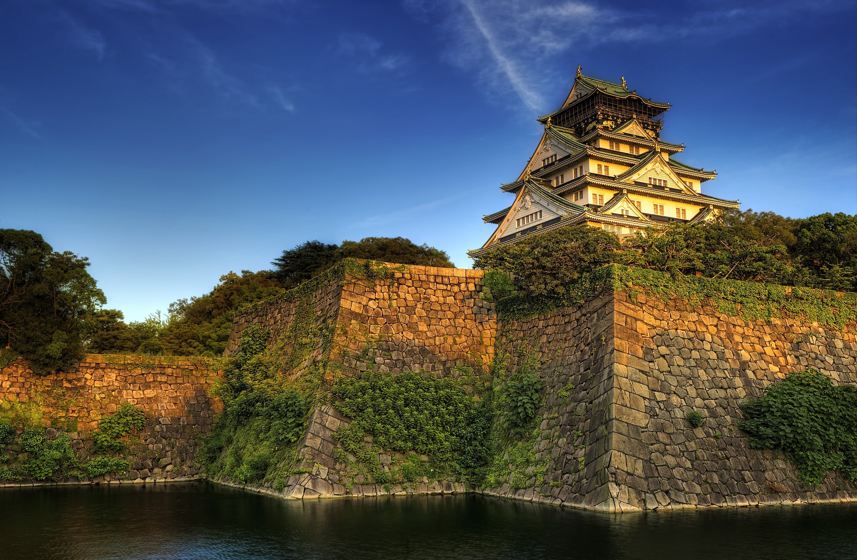 340863 скачать картинку осакский замок, япония, сделано человеком, замок, осака, замки - обои и заставки бесплатно