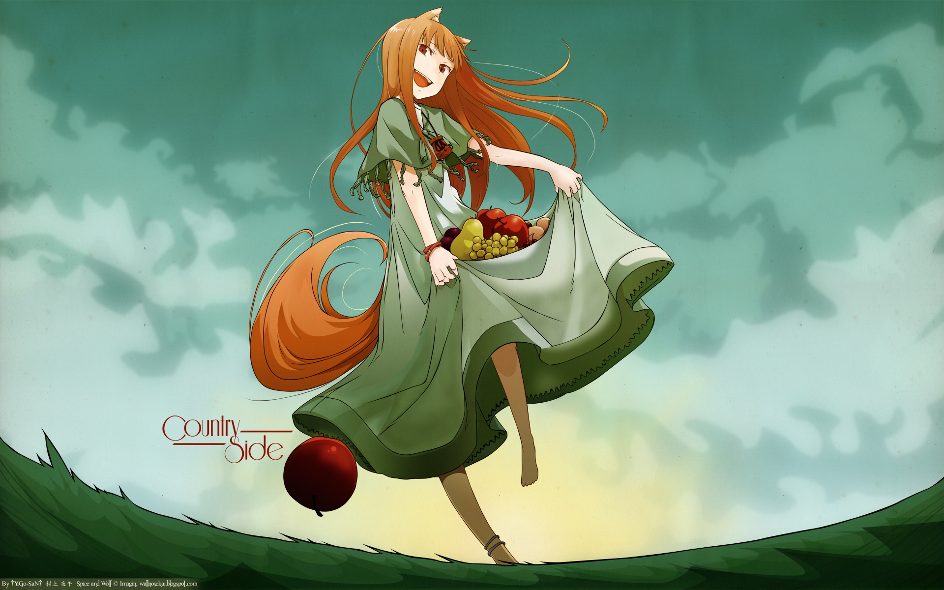 anime, spice and wolf, holo (spice & wolf)