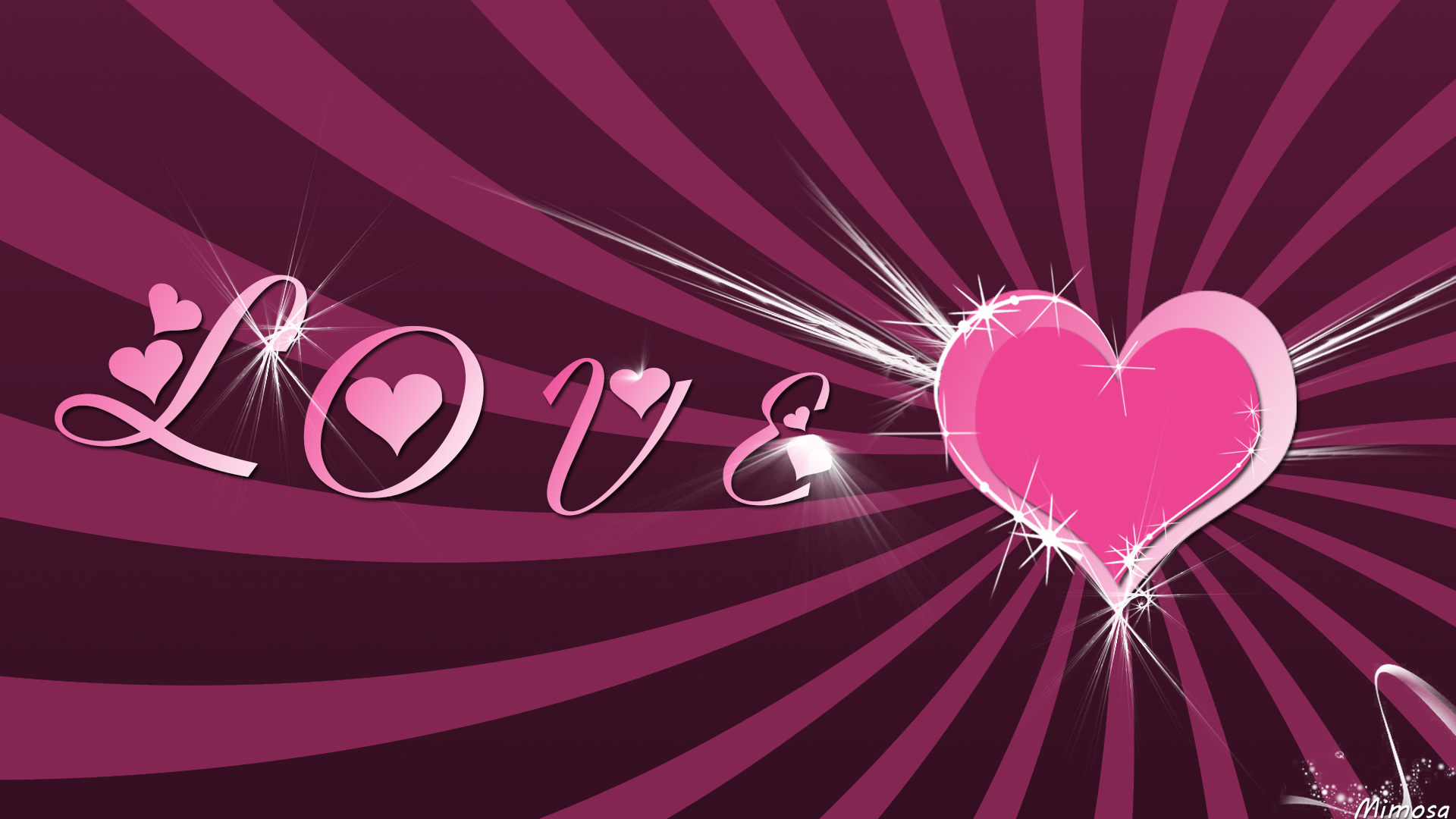 無料モバイル壁紙ピンク, バレンタイン・デー, 心臓, ホリデーをダウンロードします。