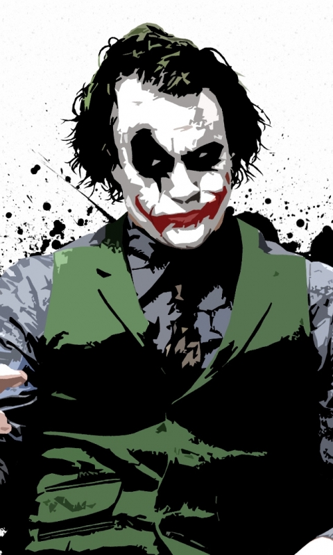 Handy-Wallpaper Batman, Joker, Comics, The Dark Knight kostenlos herunterladen.