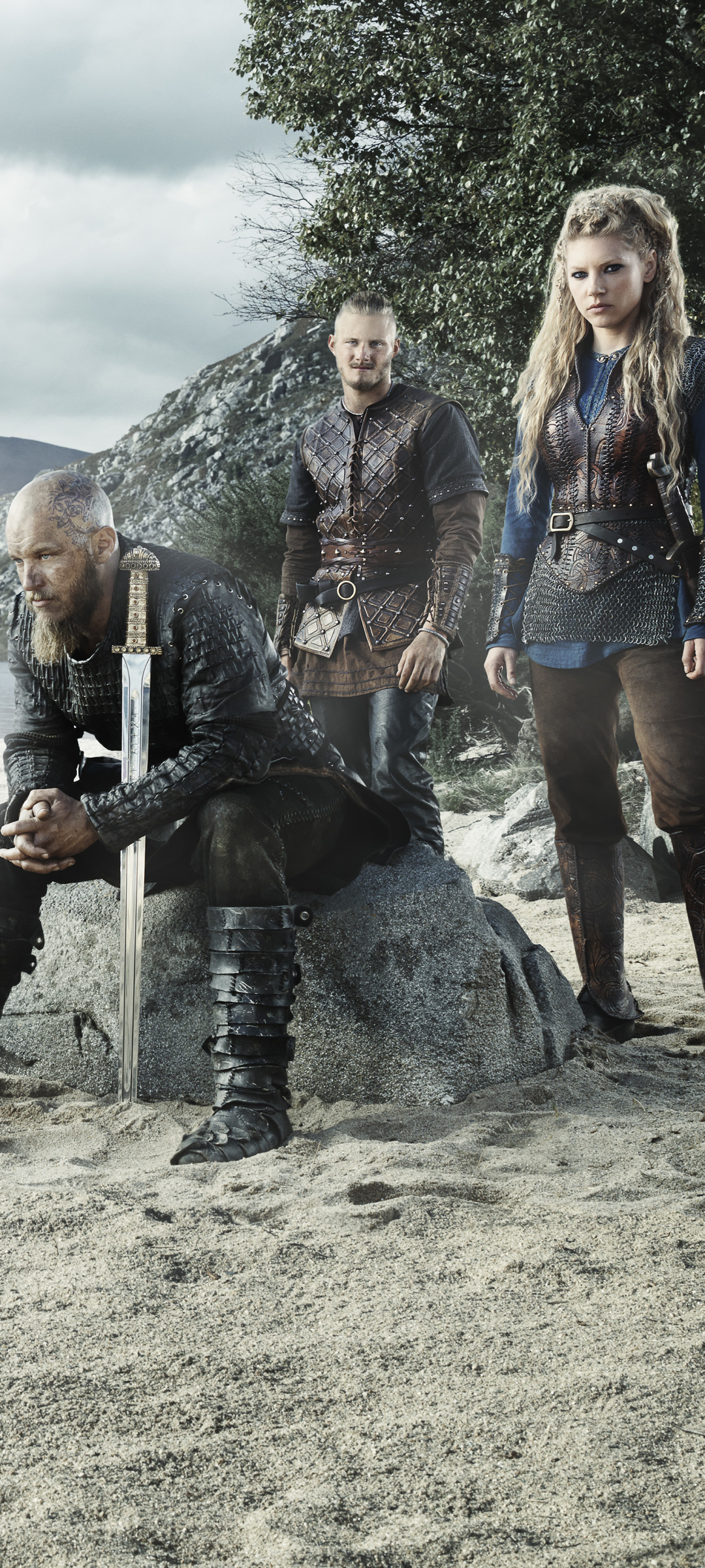 Handy-Wallpaper Fernsehserien, Vikings, Ragnar Lothbrok kostenlos herunterladen.