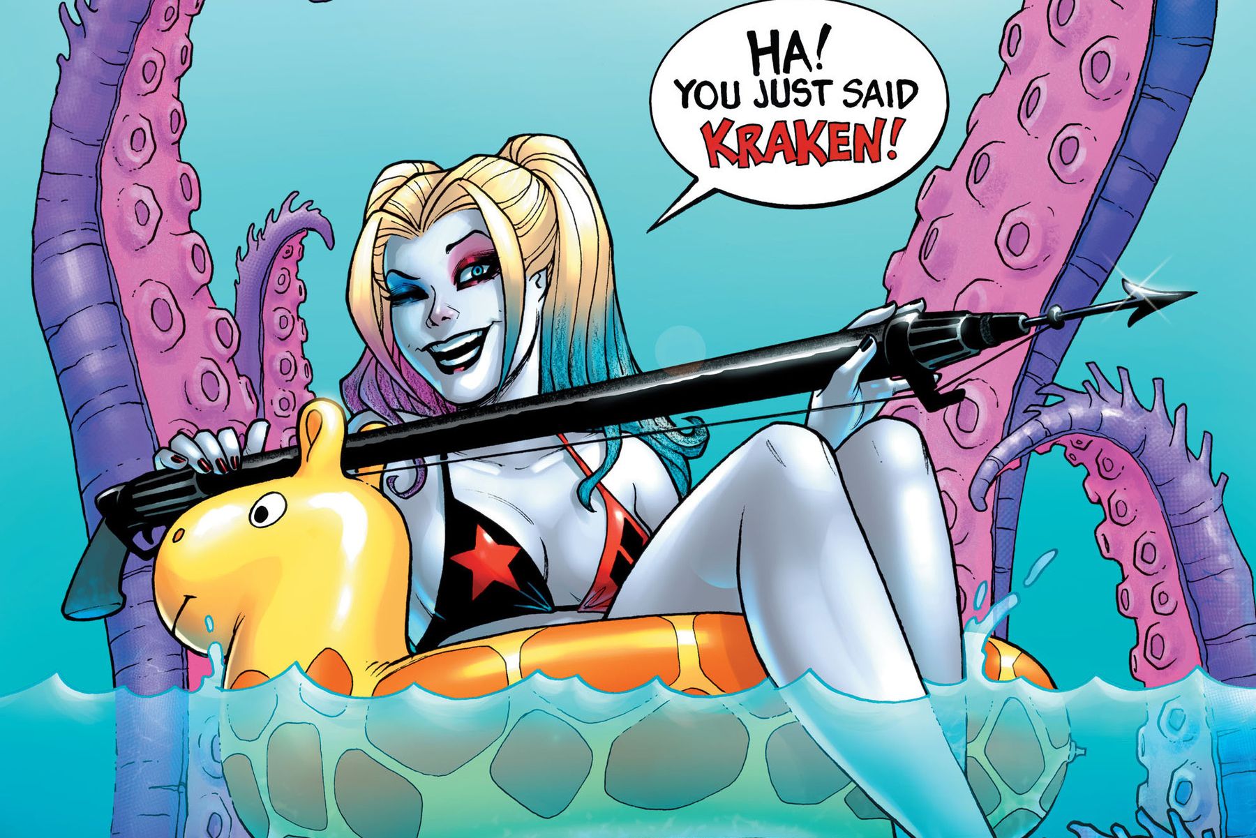 Handy-Wallpaper Comics, Harley Quinn kostenlos herunterladen.