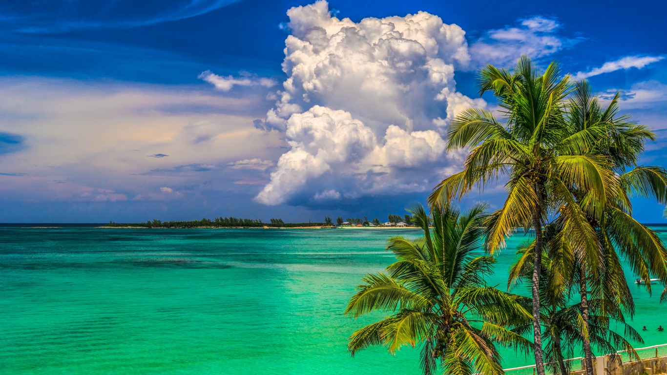 Download mobile wallpaper Ocean, Earth, Tropics, Island for free.