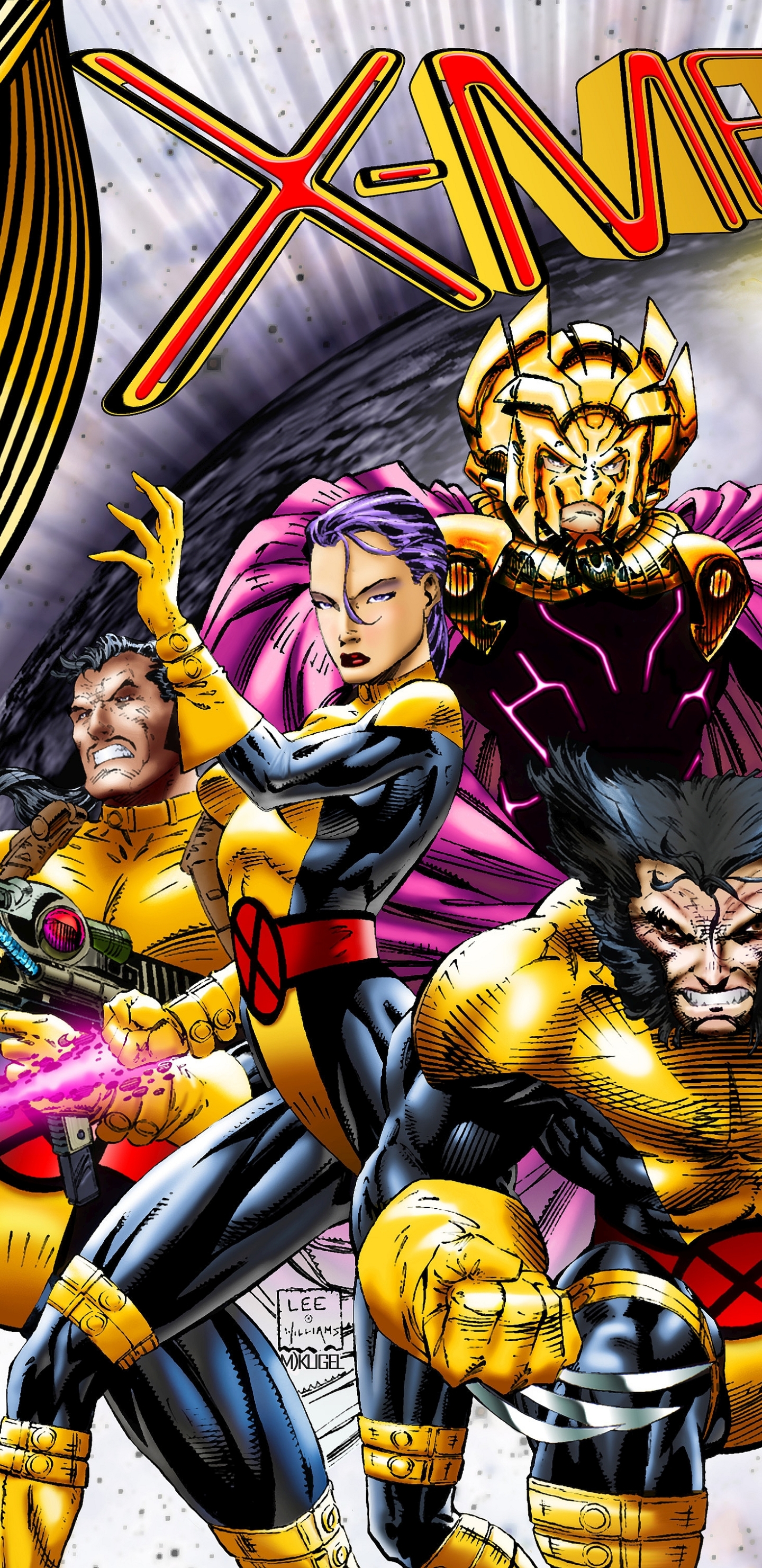 Descarga gratuita de fondo de pantalla para móvil de X Men, Glotón, Historietas, Psylocke (Marvel Comics), Fragua (Marvel Comics).