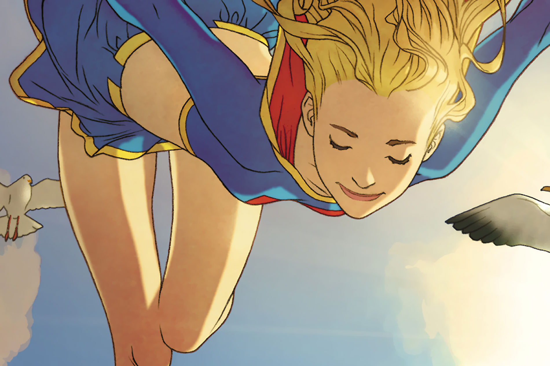 Descarga gratuita de fondo de pantalla para móvil de Supergirl, Superhombre, Historietas.