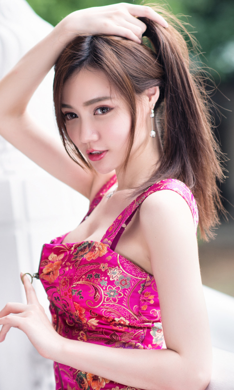 Download mobile wallpaper Women, Asian for free.