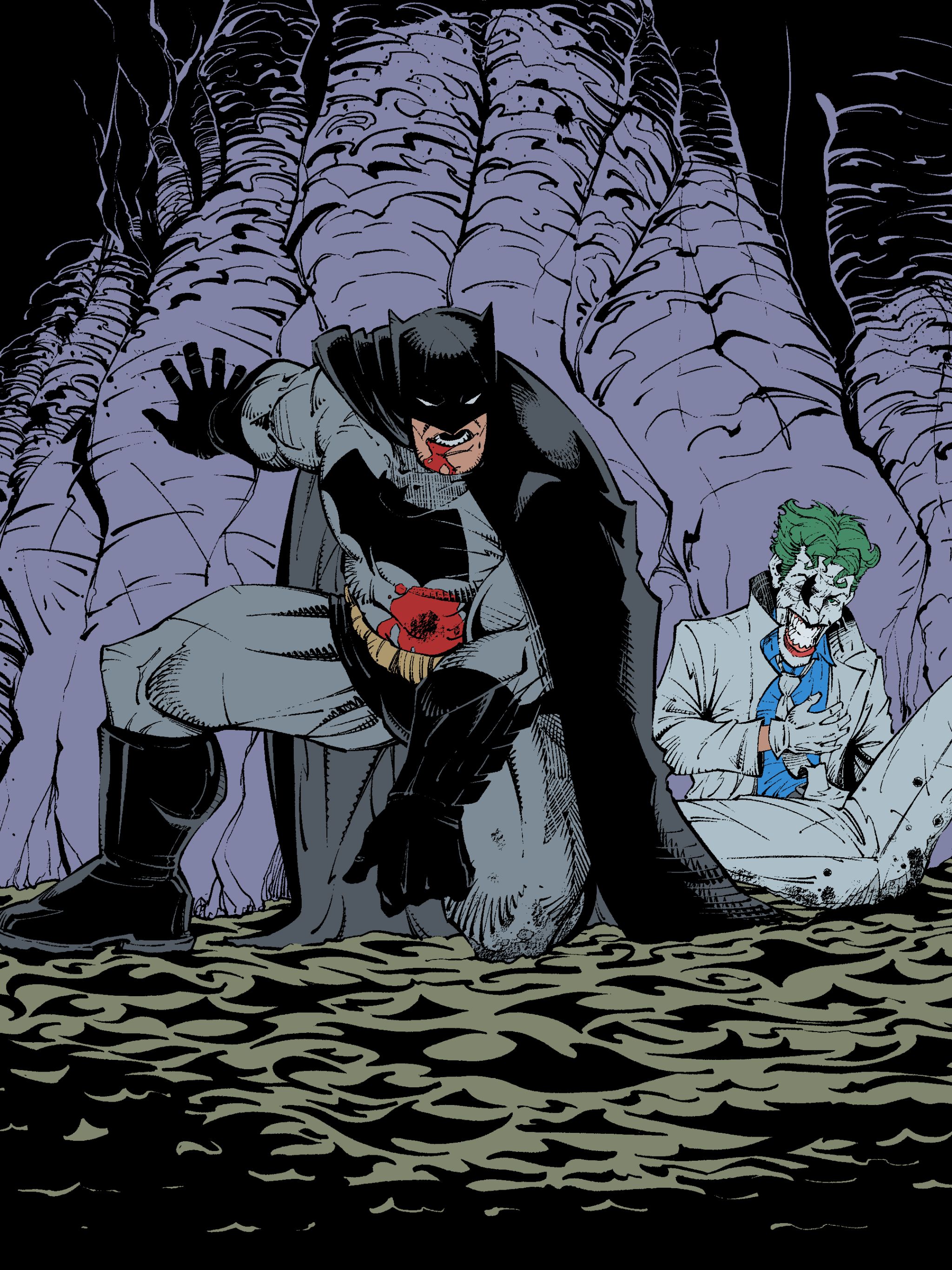Baixar papel de parede para celular de Coringa, Palhaço, História Em Quadrinhos, Homem Morcego, O Cavaleiro Das Trevas Retorna gratuito.
