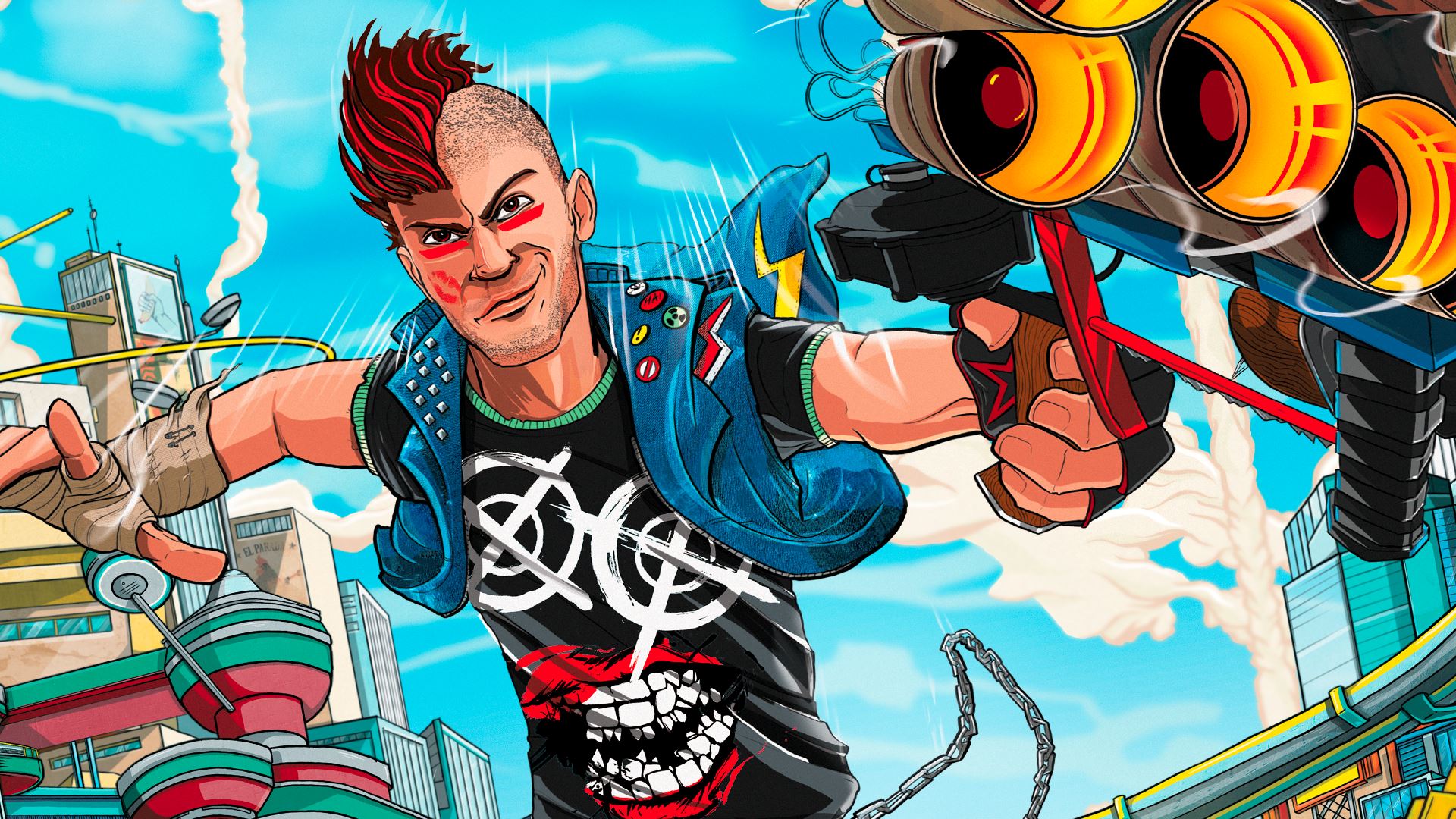 Free download wallpaper Video Game, Sunset Overdrive on your PC desktop