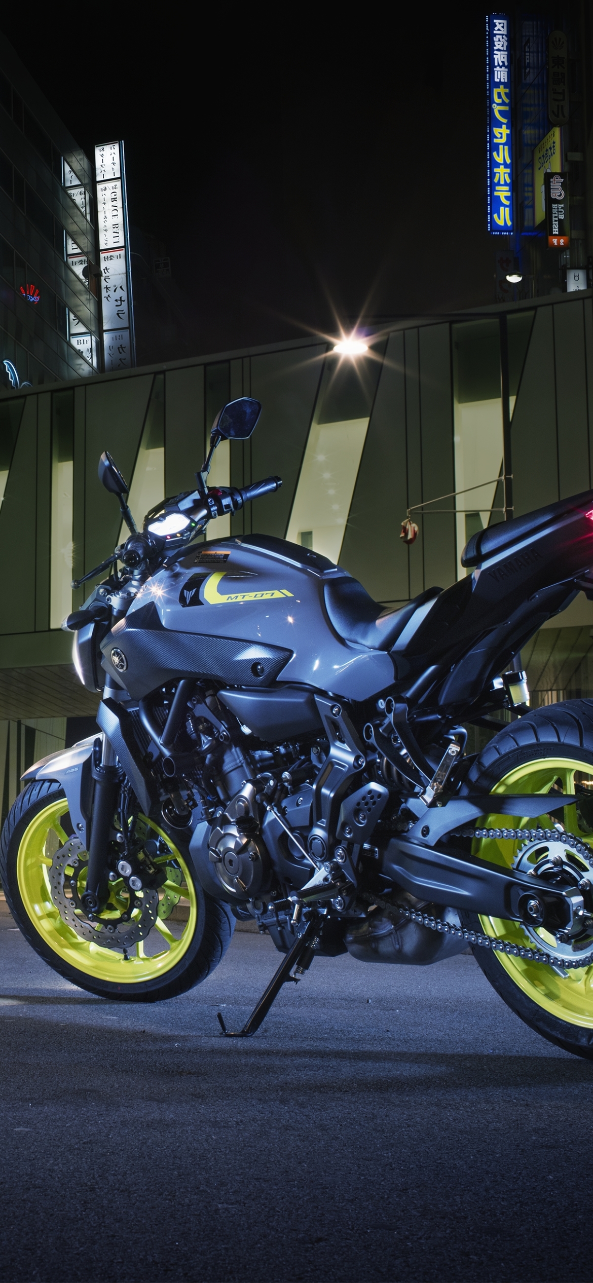 Handy-Wallpaper Motorrad, Jamaika, Fahrzeuge, Yamaha Mt 07 kostenlos herunterladen.