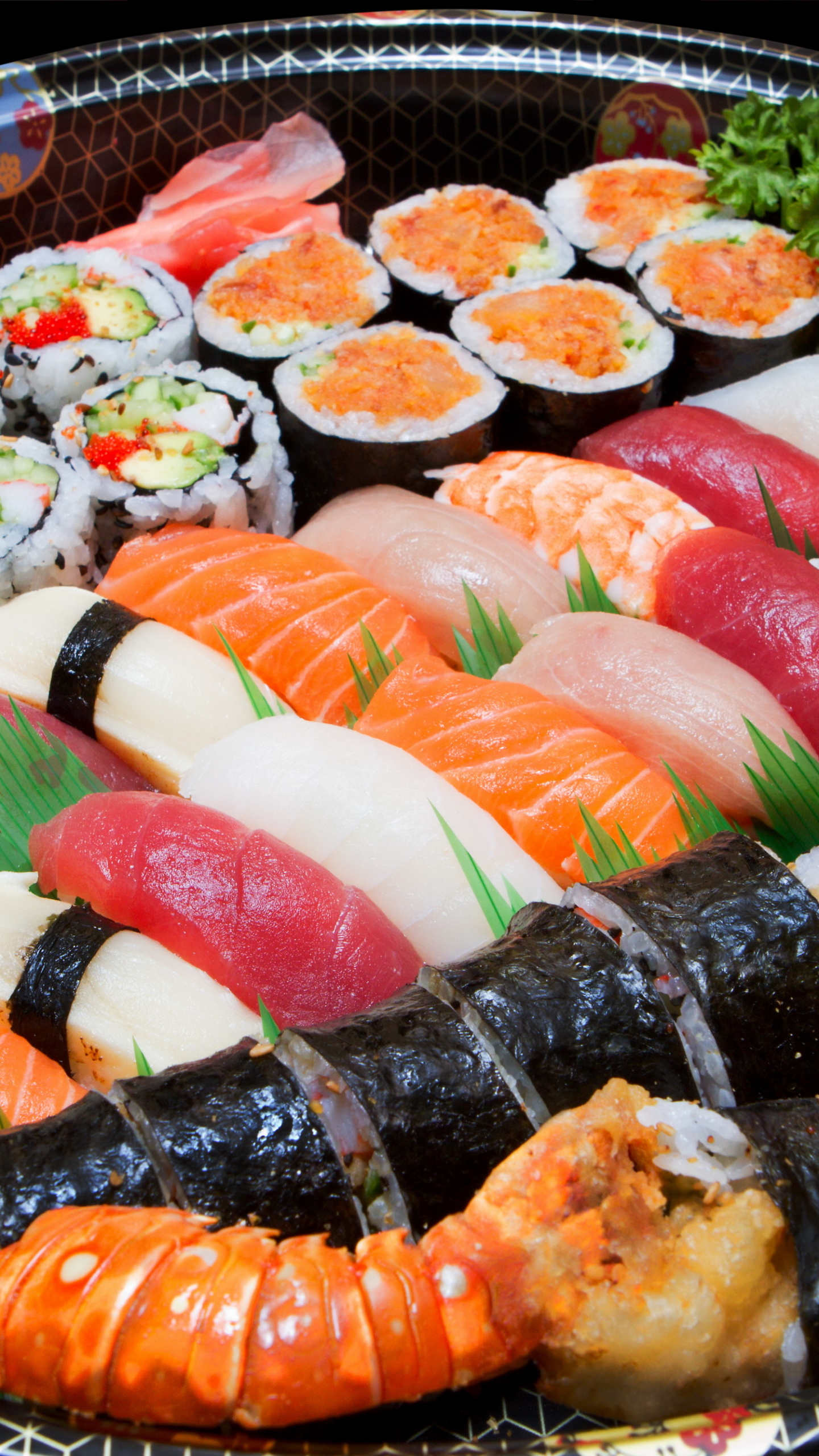 Descarga gratuita de fondo de pantalla para móvil de Sushi, Alimento.