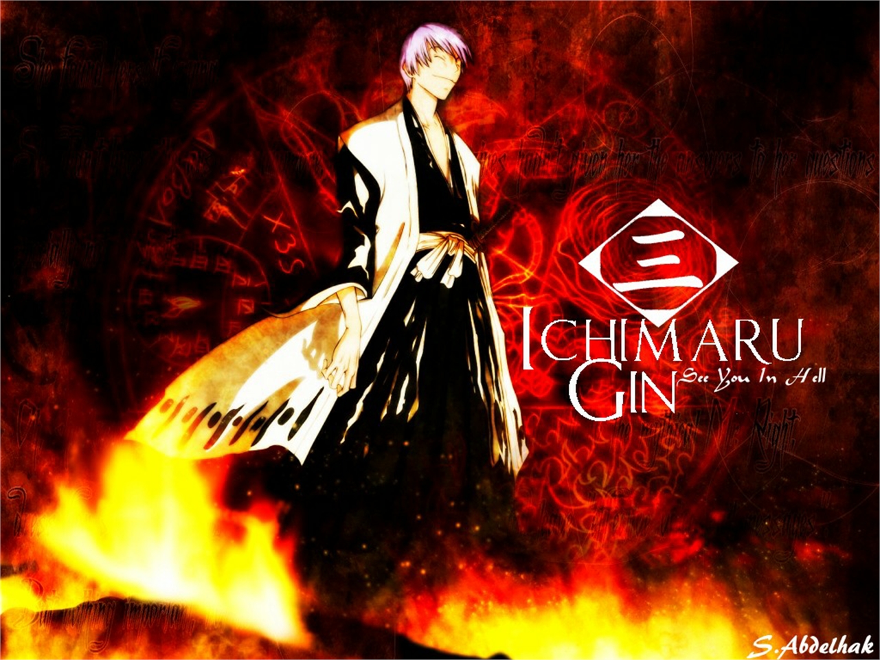 Download mobile wallpaper Anime, Bleach, Gin Ichimaru for free.