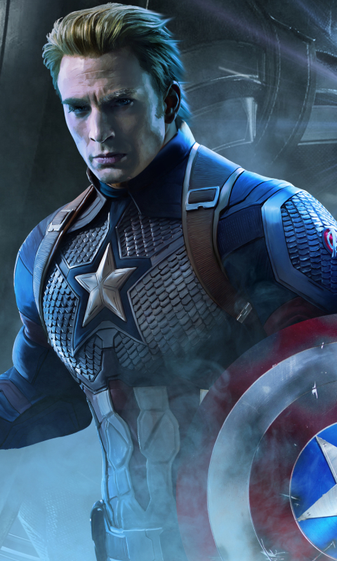 Descarga gratuita de fondo de pantalla para móvil de Los Vengadores, Películas, Capitan América, Vengadores: Endgame, Capitan America.