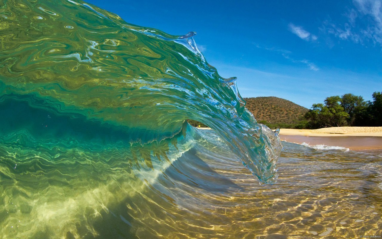 Handy-Wallpaper Wasser, Sea, Waves, Hintergrund kostenlos herunterladen.