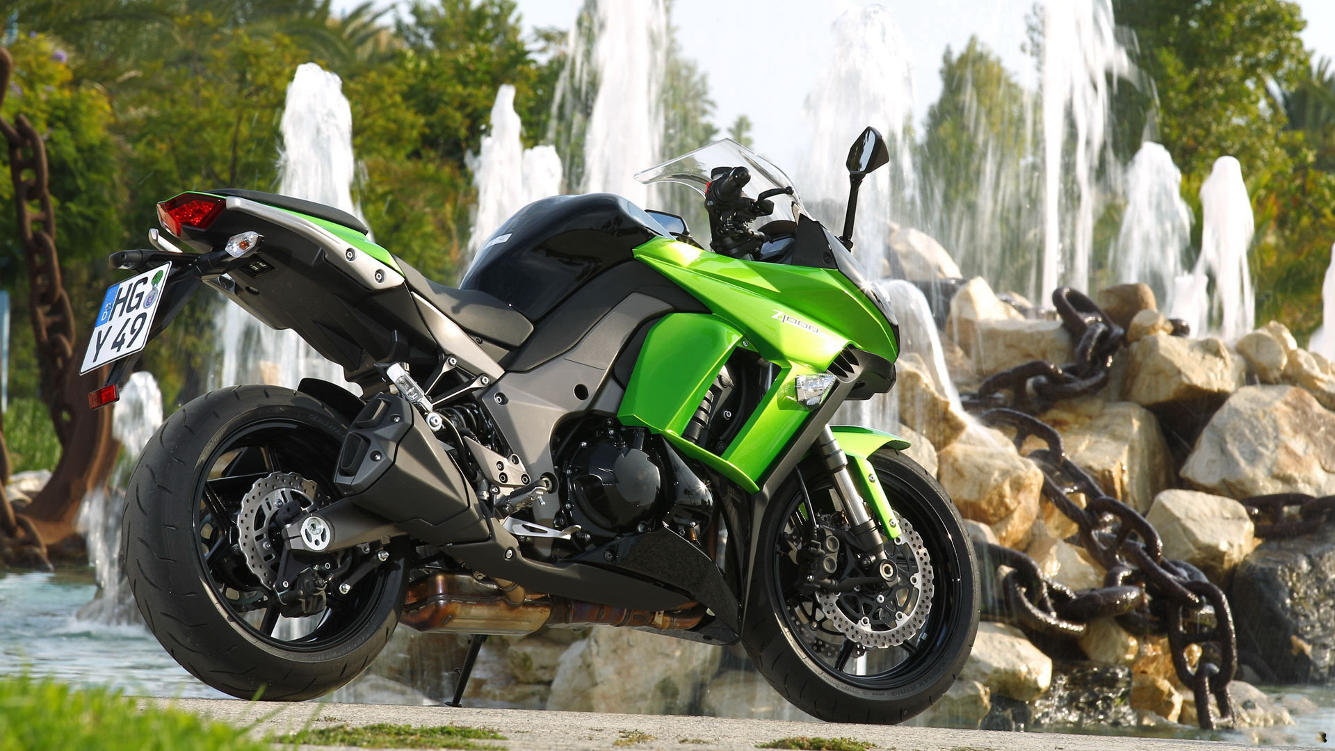Download mobile wallpaper Kawasaki Z1000Sx, Motorcycles, Vehicles for free.