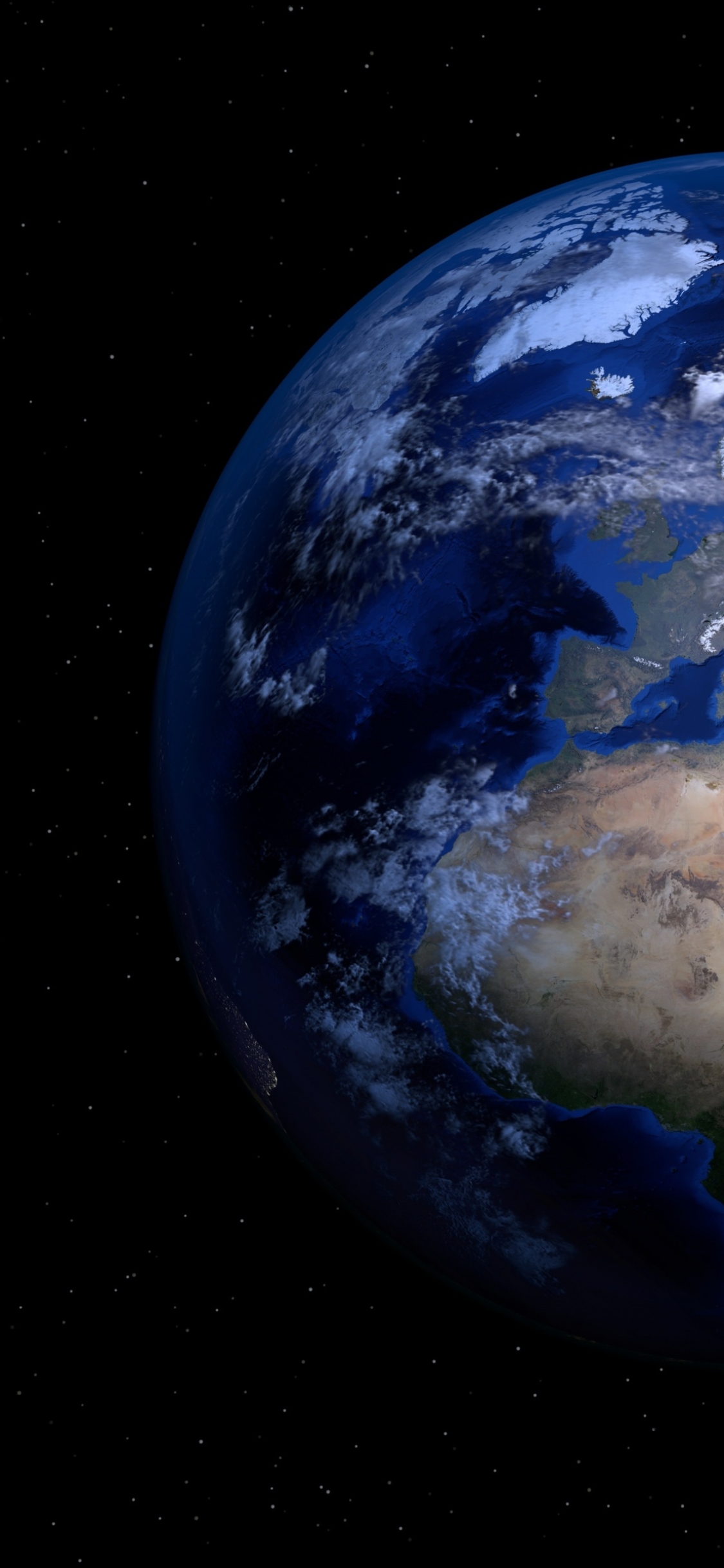 Download mobile wallpaper Earth, Planet, From Space for free.