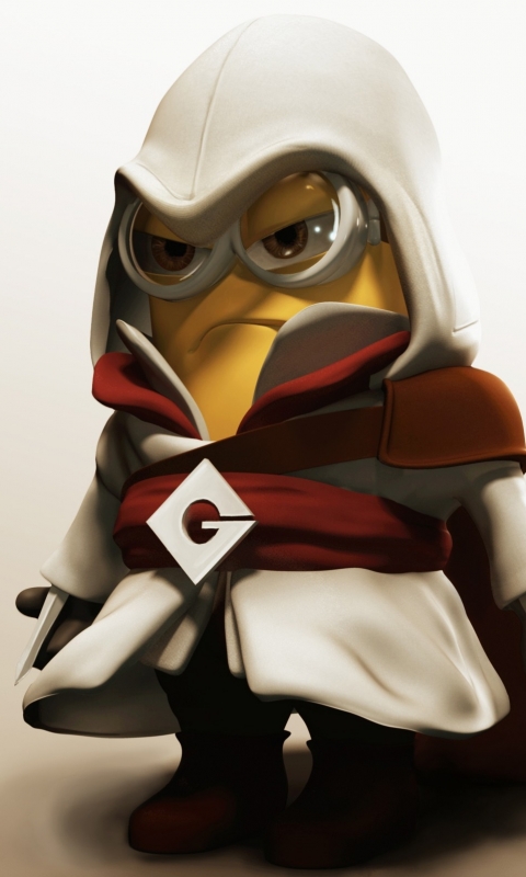 Download mobile wallpaper Assassin's Creed, Despicable Me, Crossover, Movie for free.