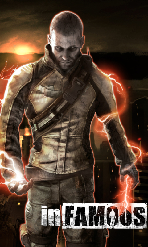 Download mobile wallpaper Infamous, Video Game for free.
