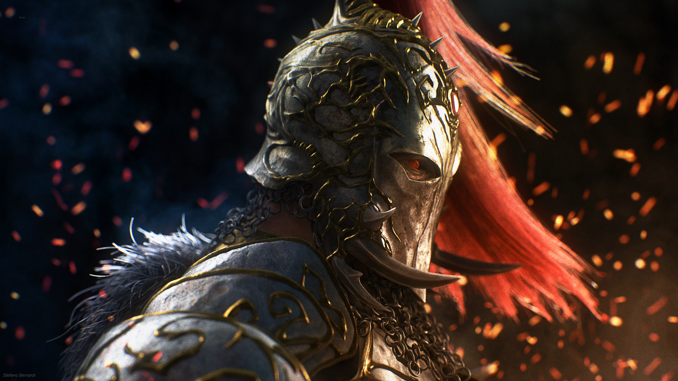 Download mobile wallpaper Fantasy, Warrior for free.