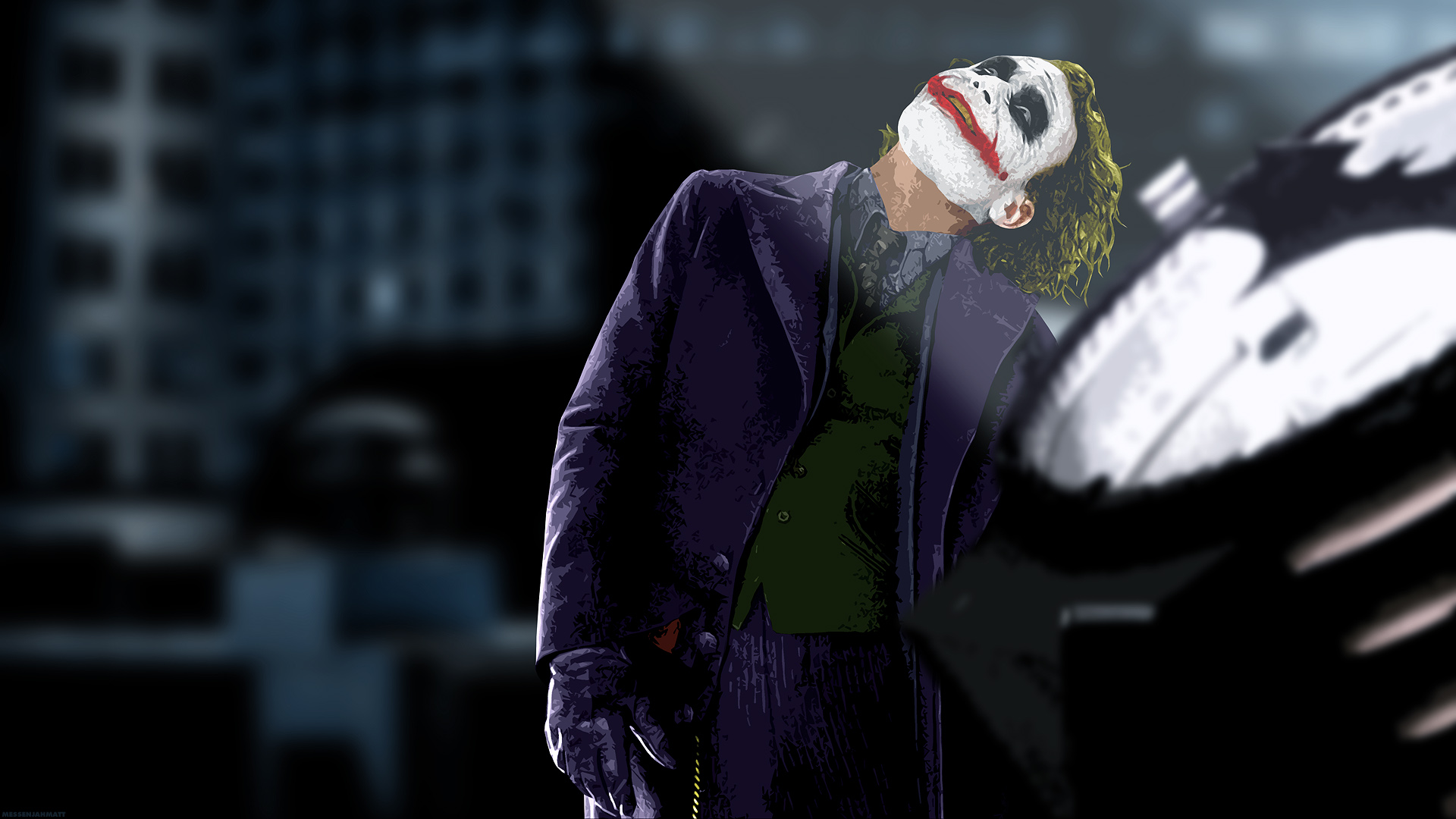 Handy-Wallpaper The Dark Knight, The Batman, Filme, Joker kostenlos herunterladen.