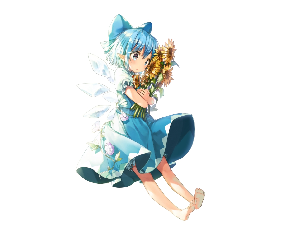 Descarga gratuita de fondo de pantalla para móvil de Animado, Touhou, Cirno (Touhou).