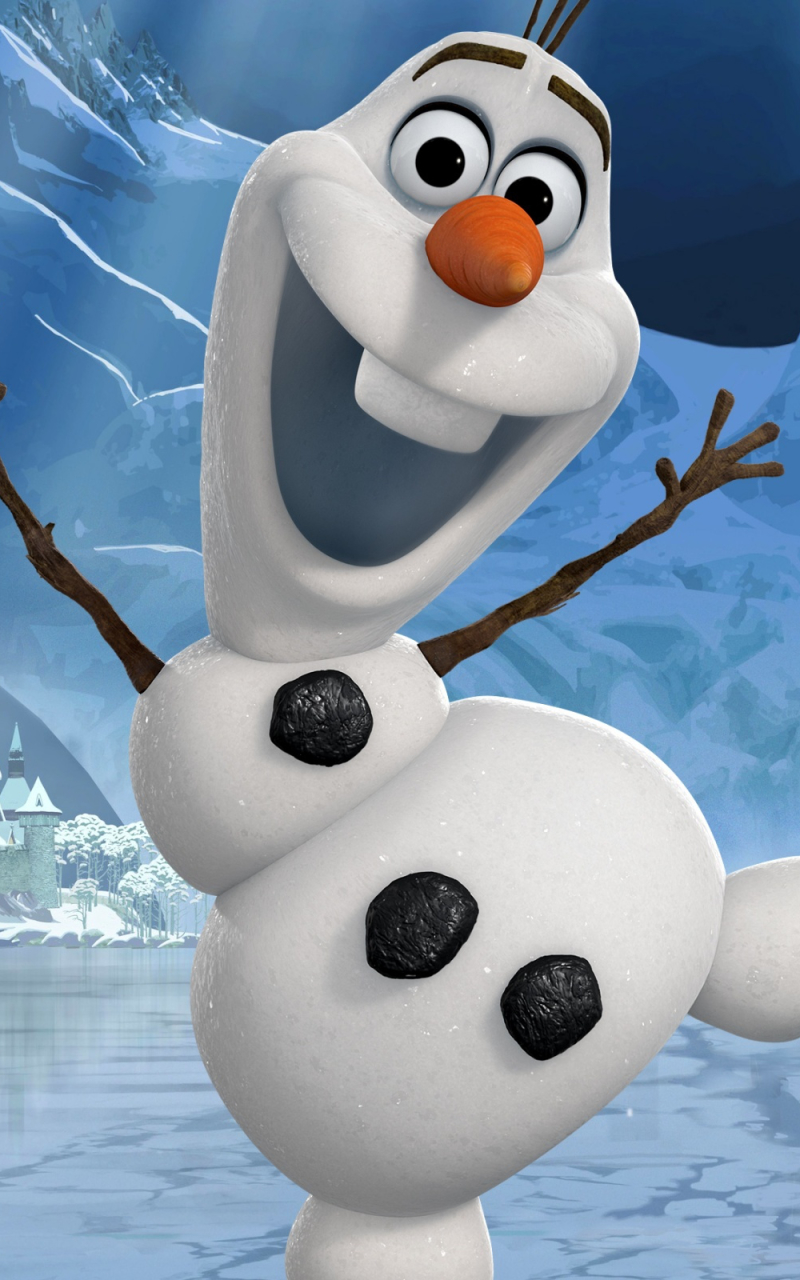 Descarga gratuita de fondo de pantalla para móvil de Películas, Frozen: El Reino Del Hielo, Congelado (Película), Olaf (Congelado).