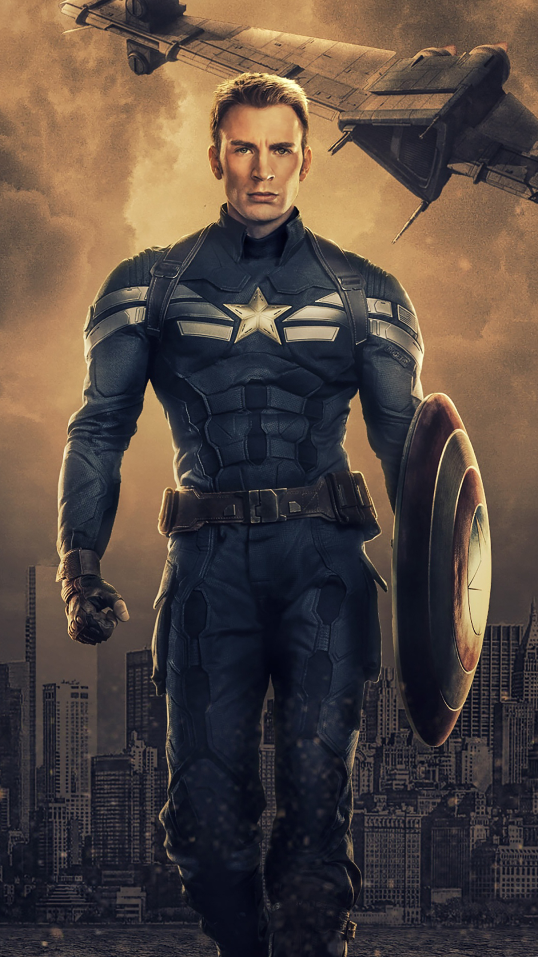 Descarga gratuita de fondo de pantalla para móvil de Chris Evans, Películas, Capitan América, Steve Rogers, Capitán América: El Soldado De Invierno.