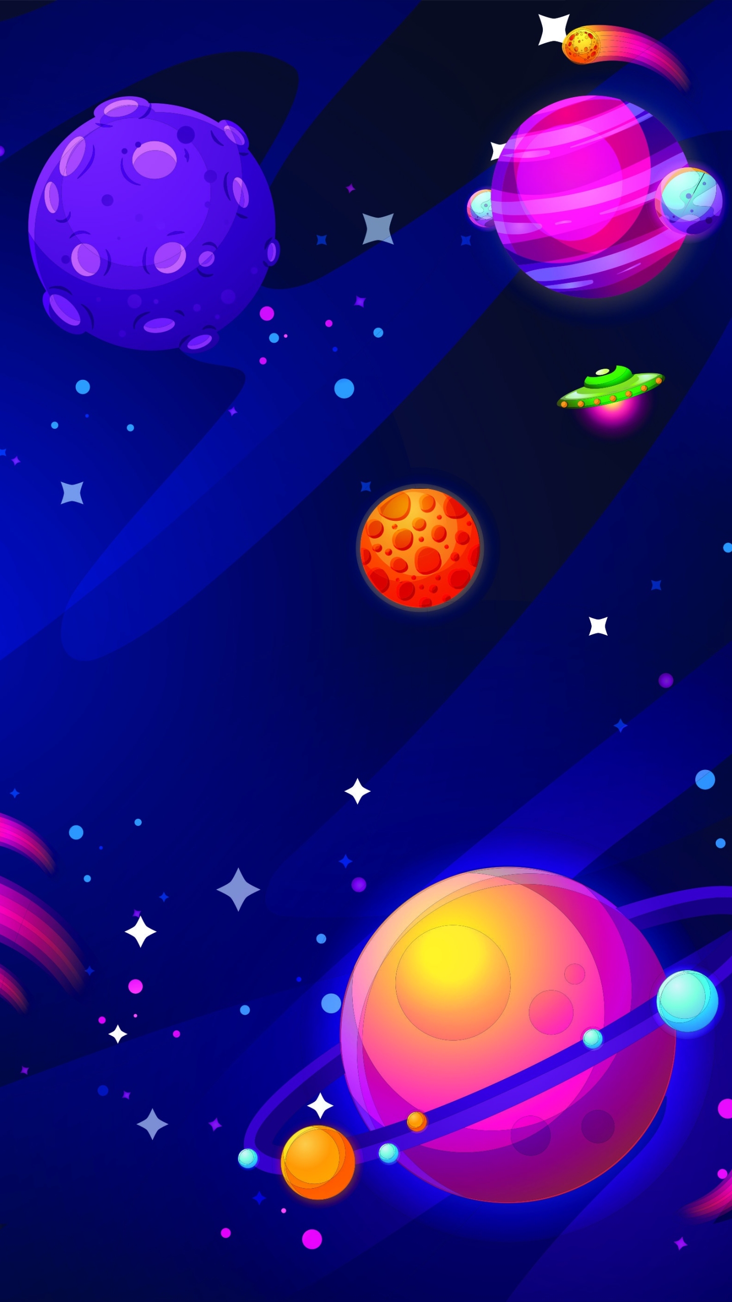 Handy-Wallpaper Platz, Planet, Planeten, Science Fiction, Weltraum kostenlos herunterladen.