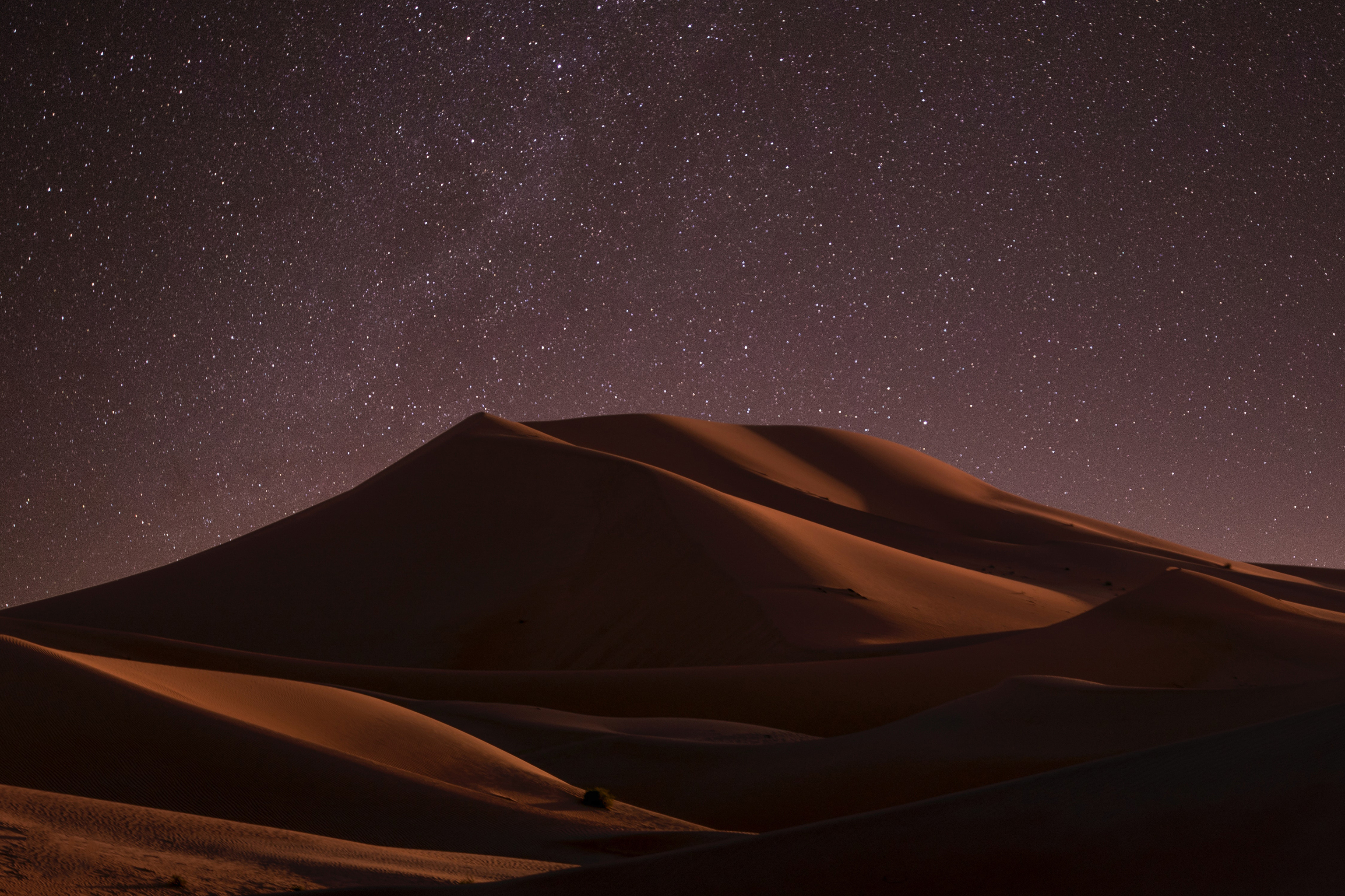 Free download wallpaper Stars, Night, Desert, Earth on your PC desktop