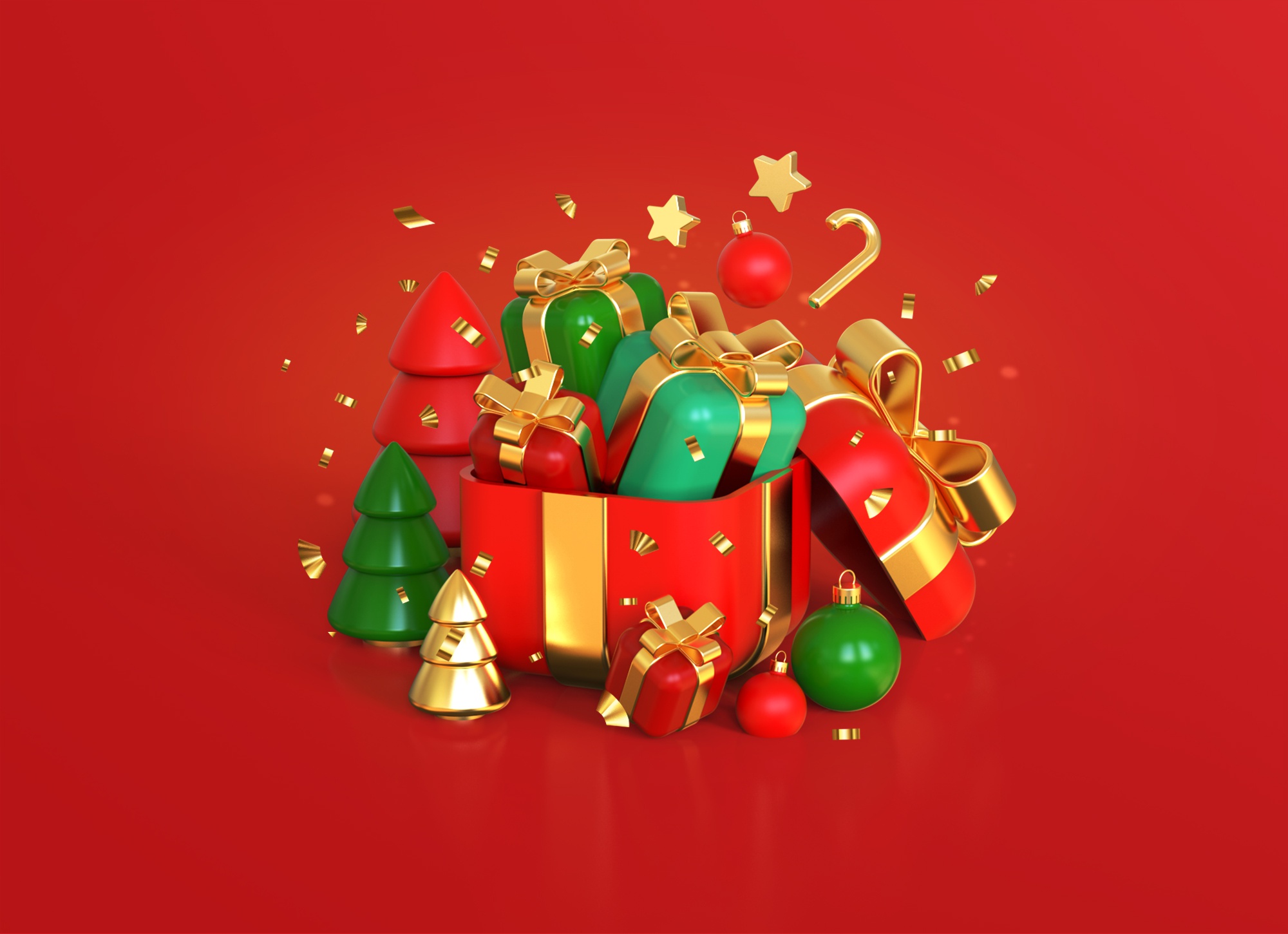 Download mobile wallpaper Christmas, Holiday, Gift for free.