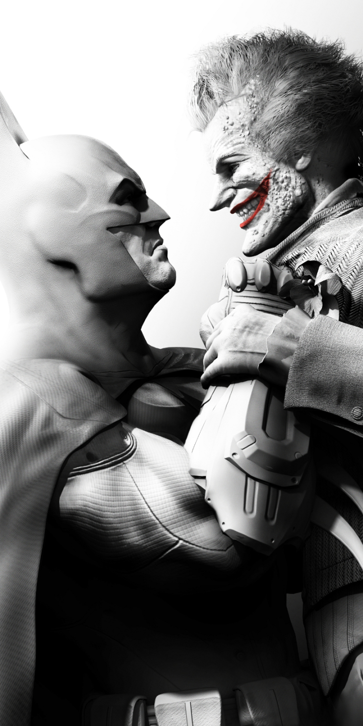 Download mobile wallpaper Batman, Joker, Video Game, Batman: Arkham City for free.