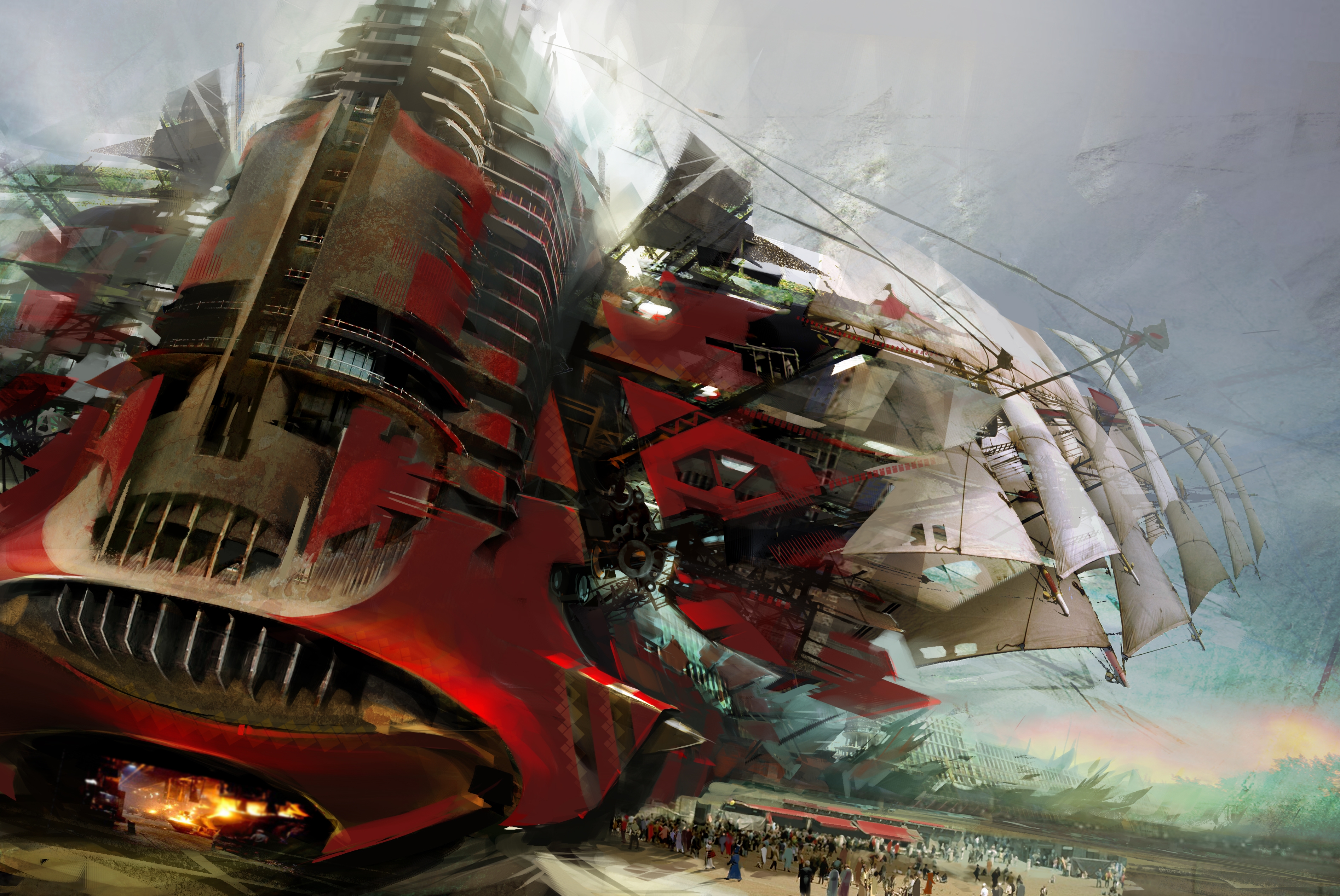 Free download wallpaper Sci Fi, Steampunk on your PC desktop