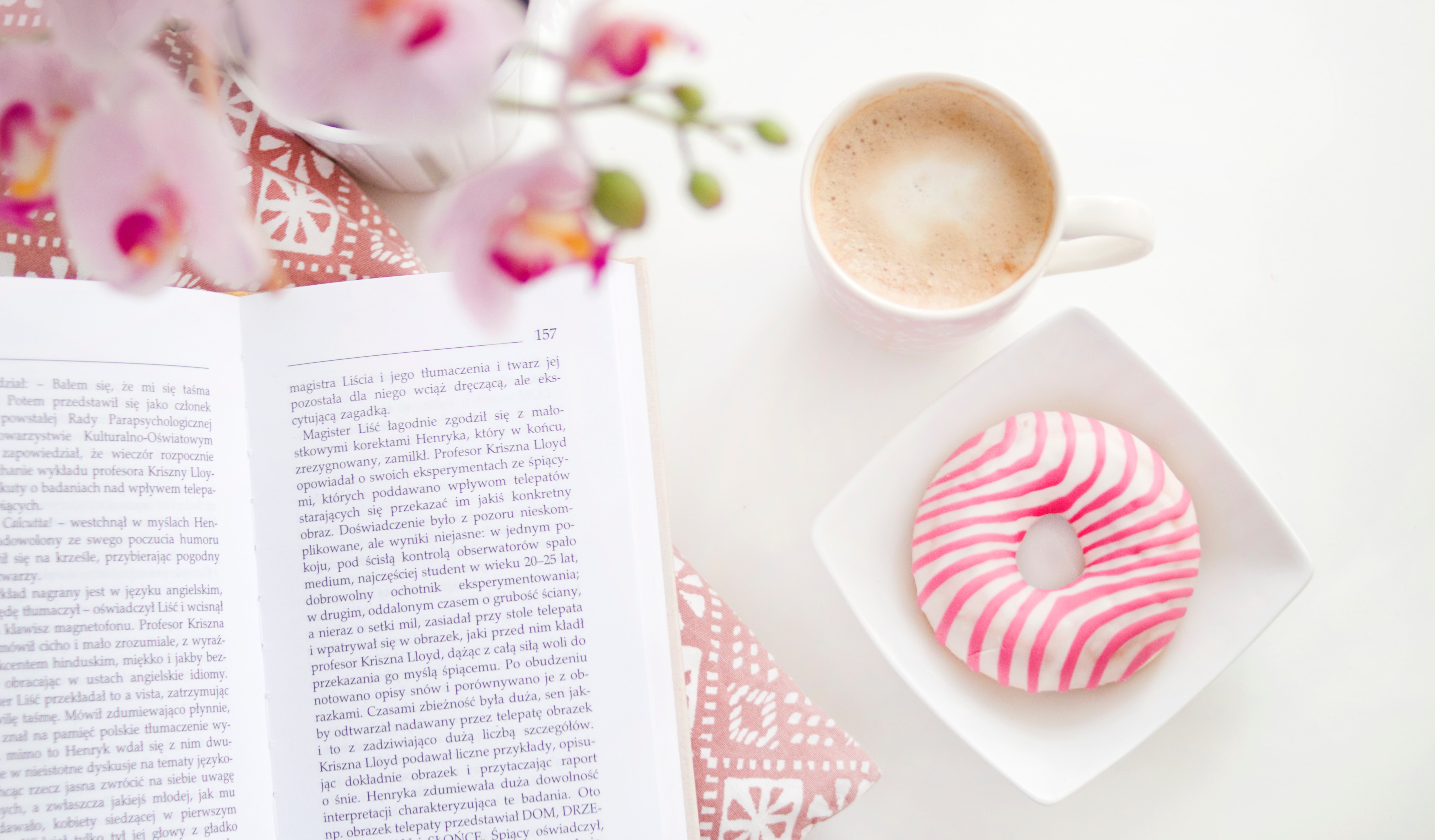 Free download wallpaper Food, Coffee, Still Life, Cup, Book, Sweets, Photography on your PC desktop