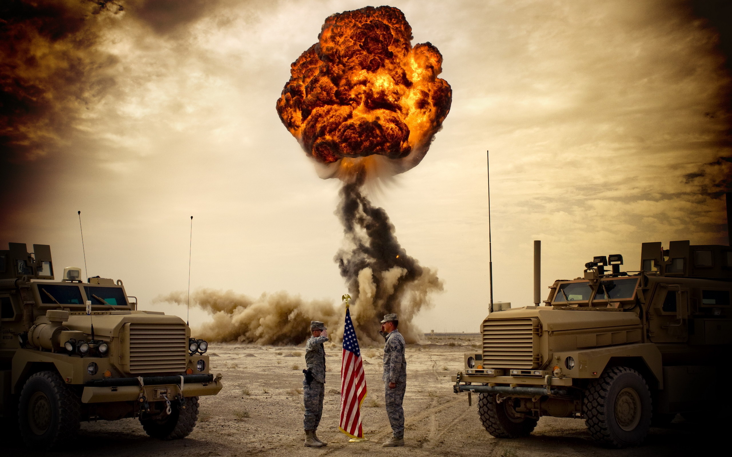 Free download wallpaper Explosion, Military on your PC desktop