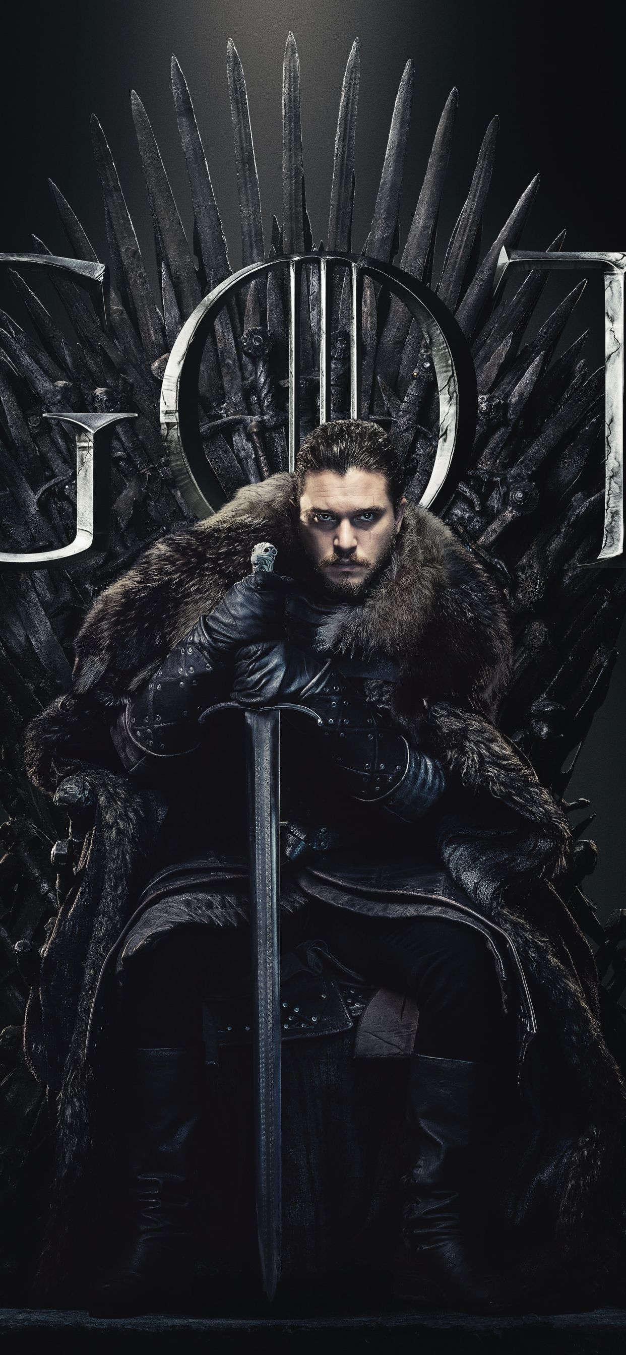 Download mobile wallpaper Game Of Thrones, Tv Show, Kit Harington, Jon Snow, Night King (Game Of Thrones) for free.