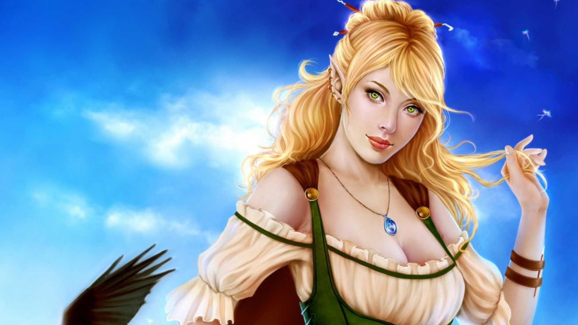 Free download wallpaper Fantasy, Women on your PC desktop