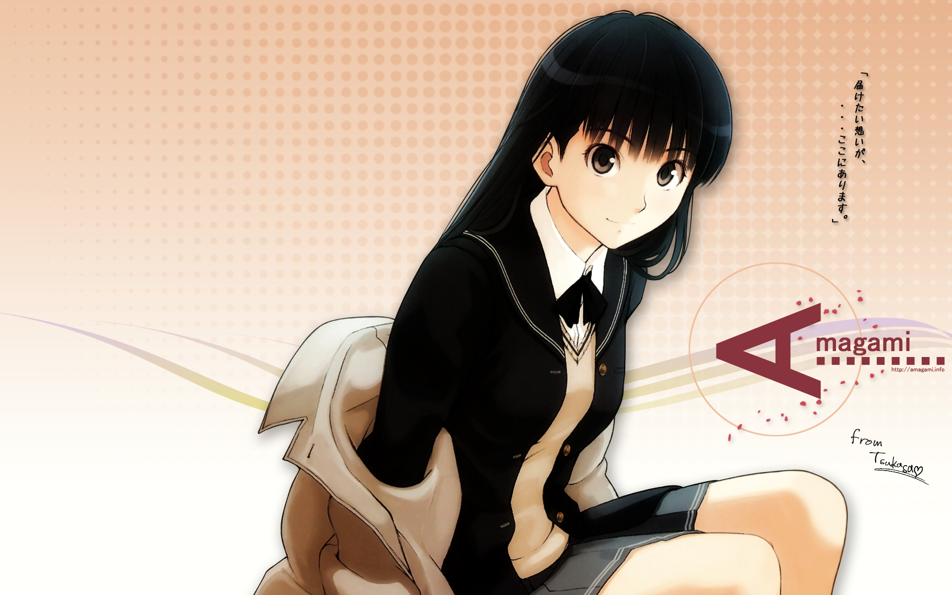 Free download wallpaper Anime, Amagami on your PC desktop