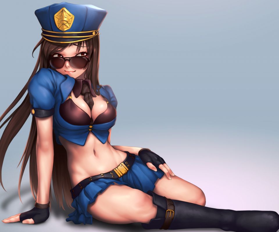 Free download wallpaper League Of Legends, Police, Video Game, Caitlyn (League Of Legends) on your PC desktop