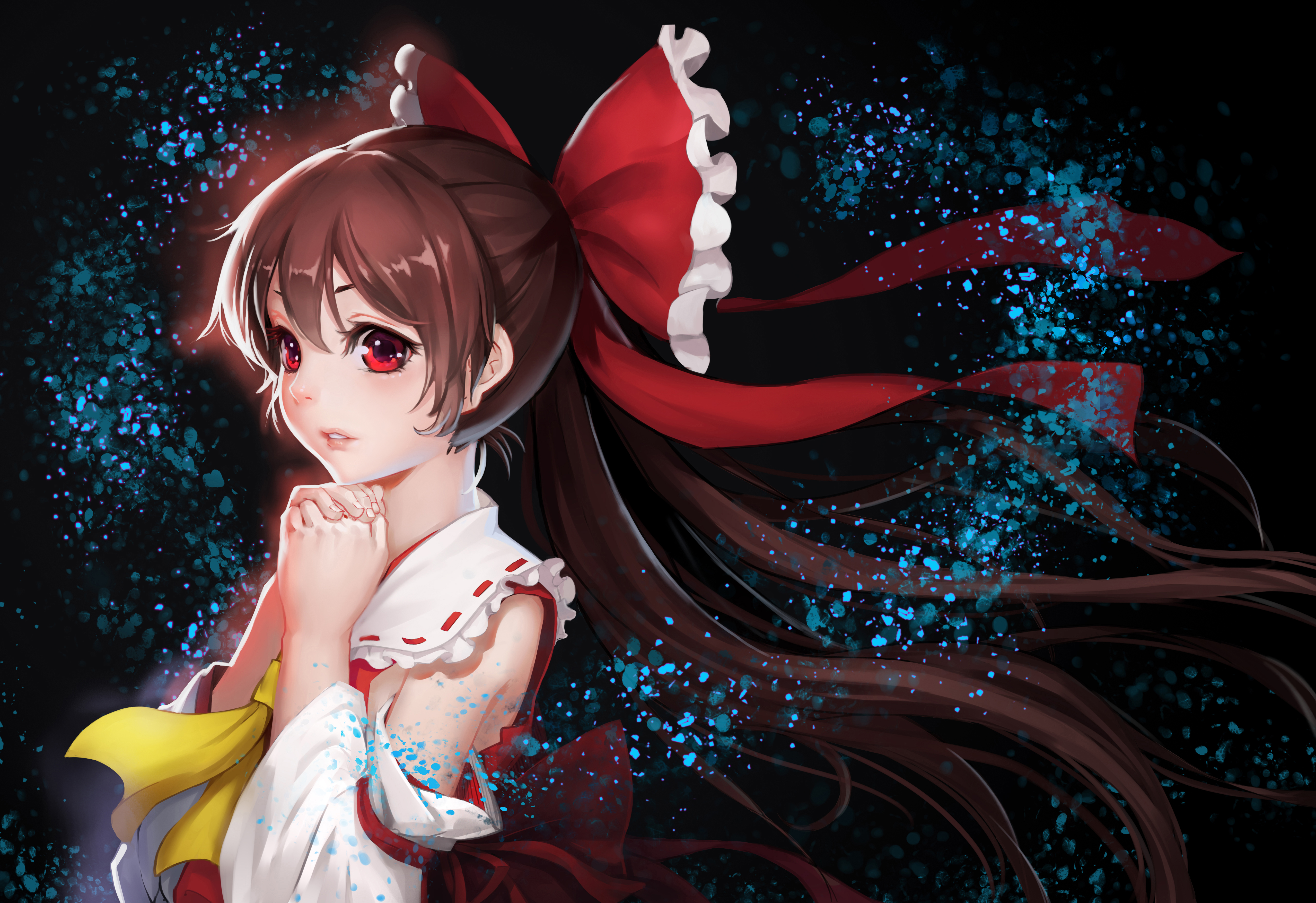 Download mobile wallpaper Touhou, Reimu Hakurei, Anime for free.