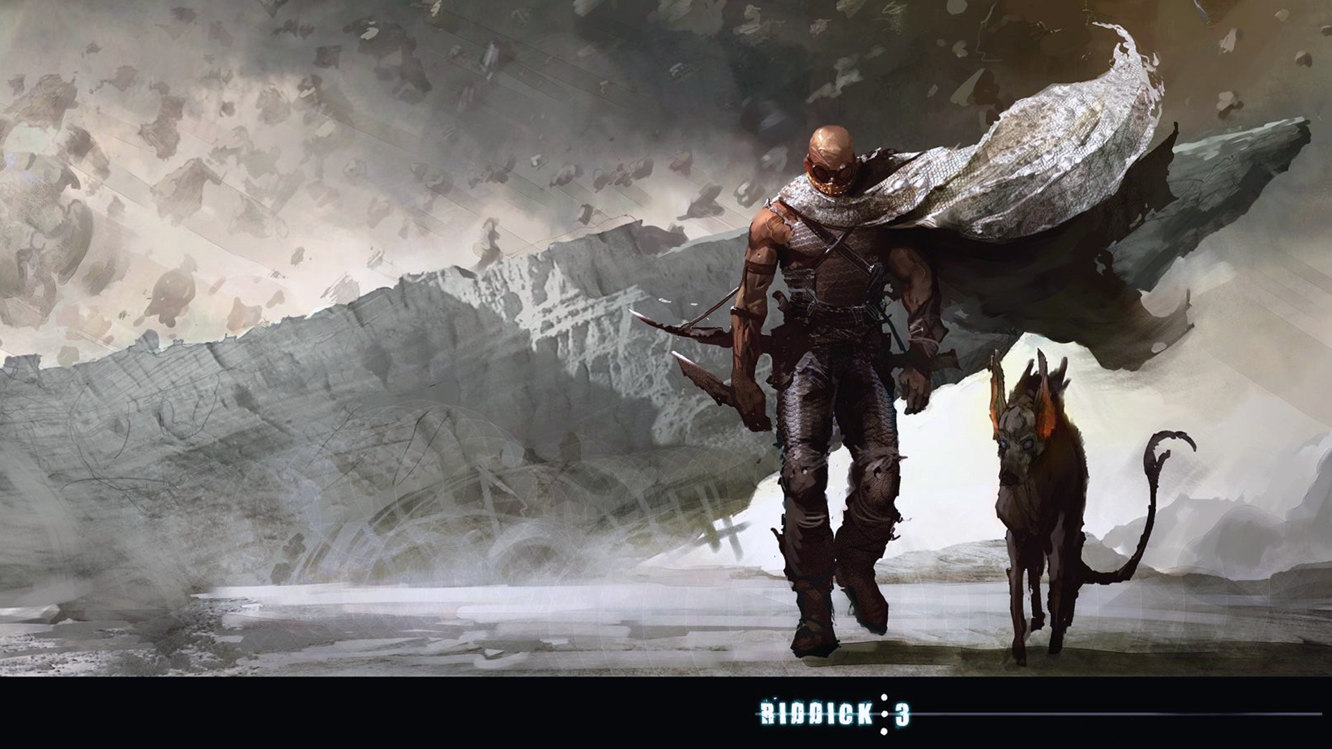 Melhores papéis de parede de Riddick 3 para tela do telefone