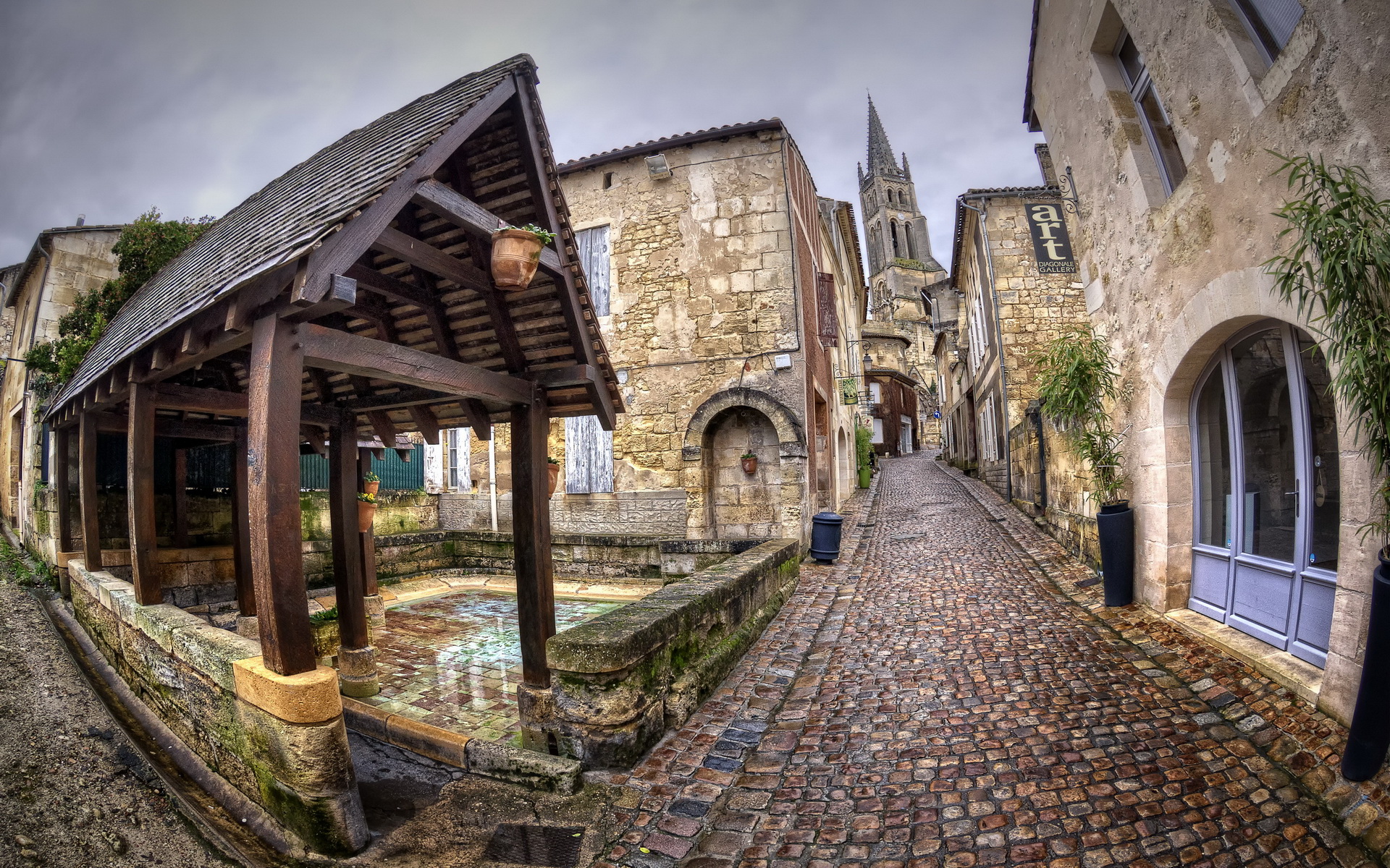 Descarga gratuita de fondo de pantalla para móvil de Saint Émilion, Pueblos, Hecho Por El Hombre.