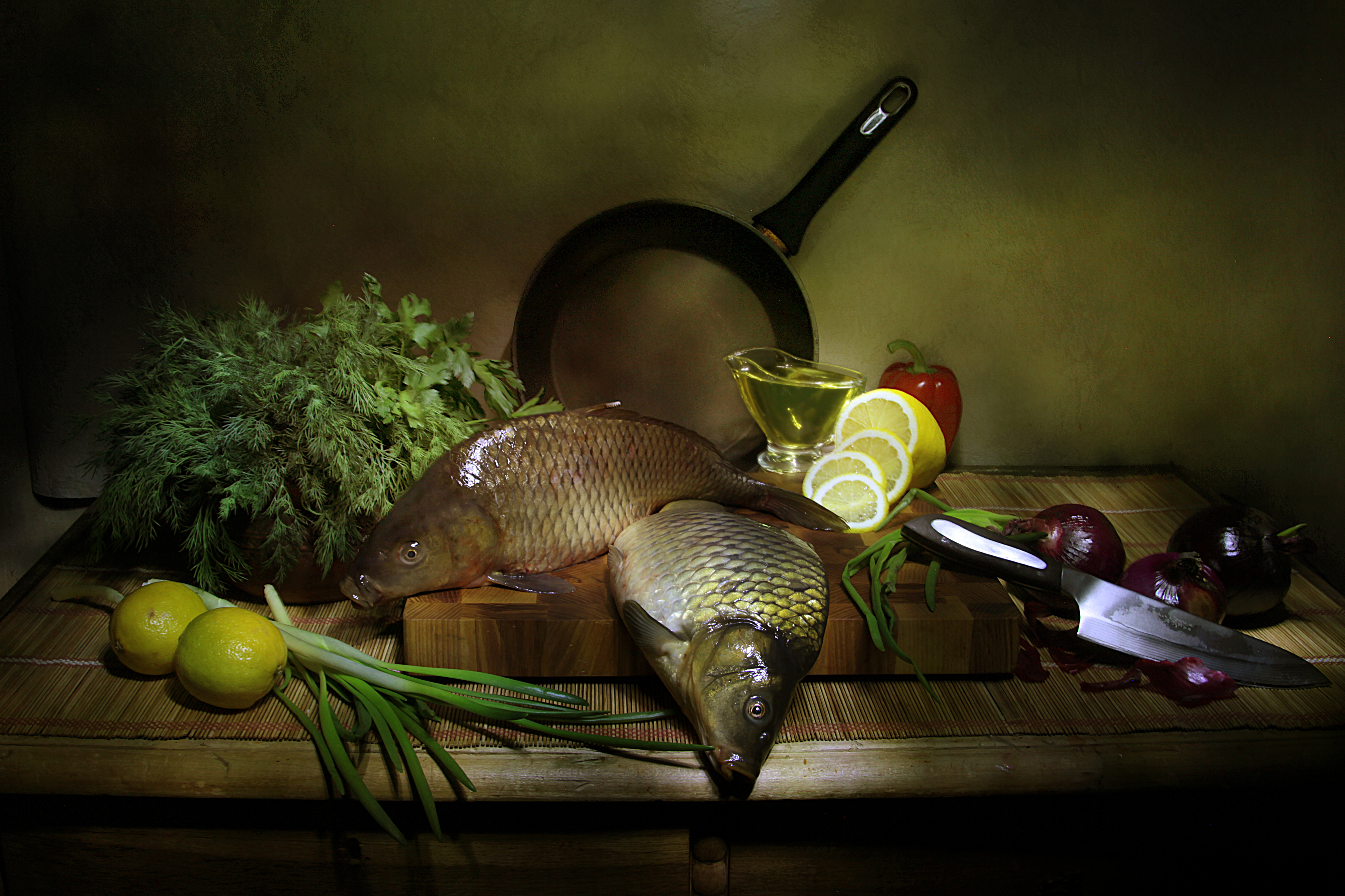 Download mobile wallpaper Food, Still Life, Fish, Seafood for free.