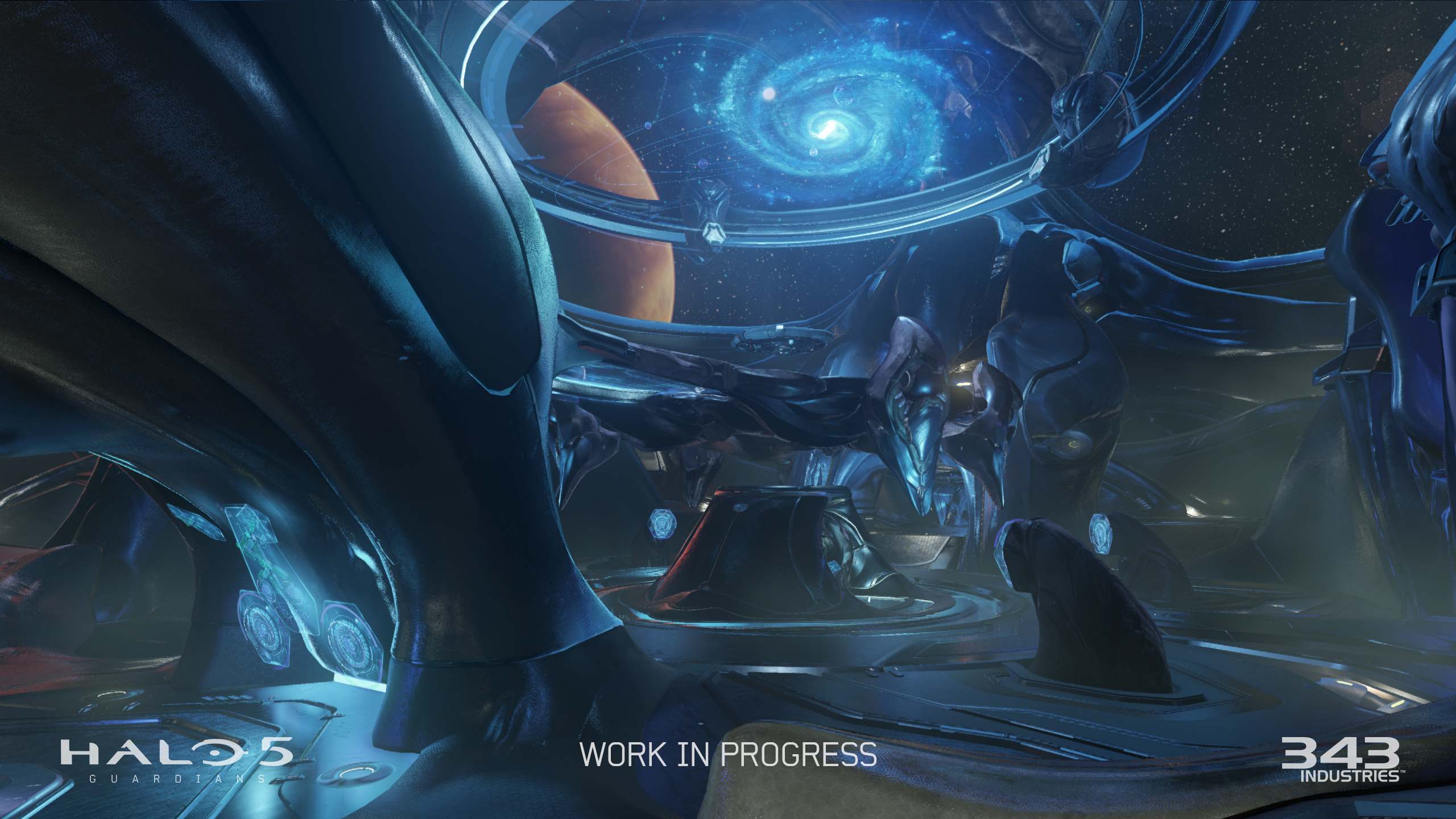 Laden Sie das Halo 5: Guardians, Heiligenschein, Computerspiele-Bild kostenlos auf Ihren PC-Desktop herunter