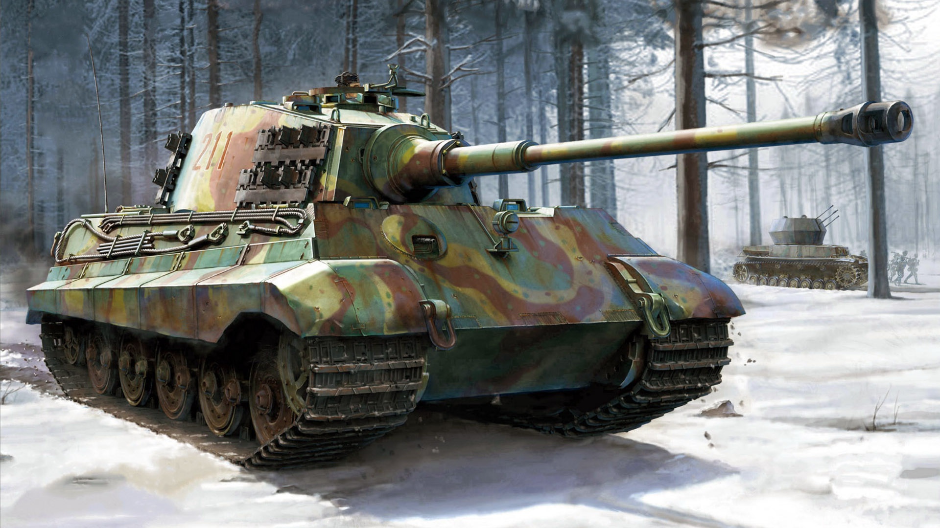422692 descargar fondo de pantalla militar, tigre ii, tanque, tanques: protectores de pantalla e imágenes gratis