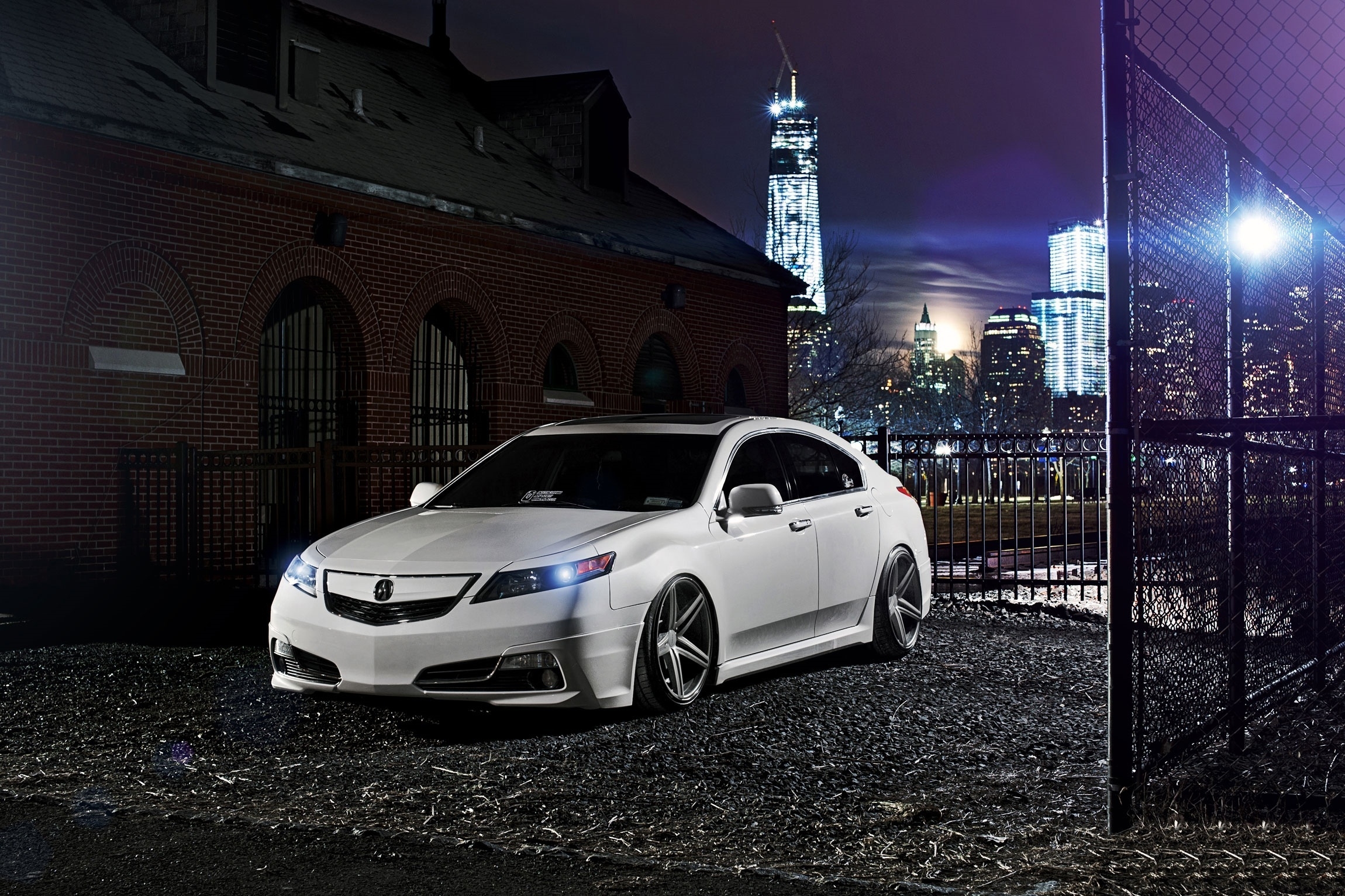Free download wallpaper Acura, Cars, Style, Auto, Night on your PC desktop