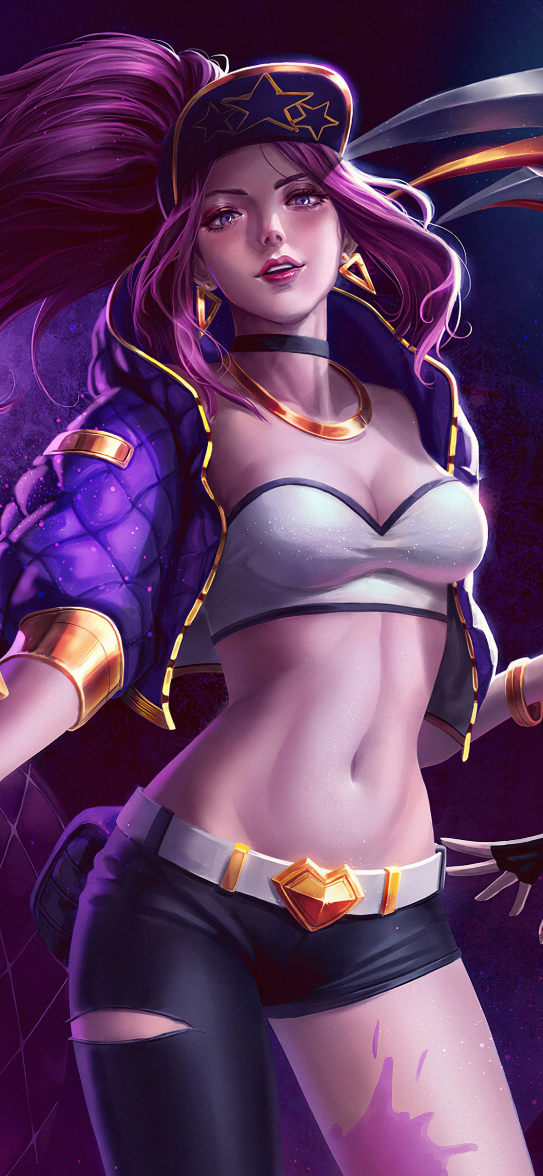 Handy-Wallpaper League Of Legends, Computerspiele, Akali (Liga Der Legenden), K/da kostenlos herunterladen.