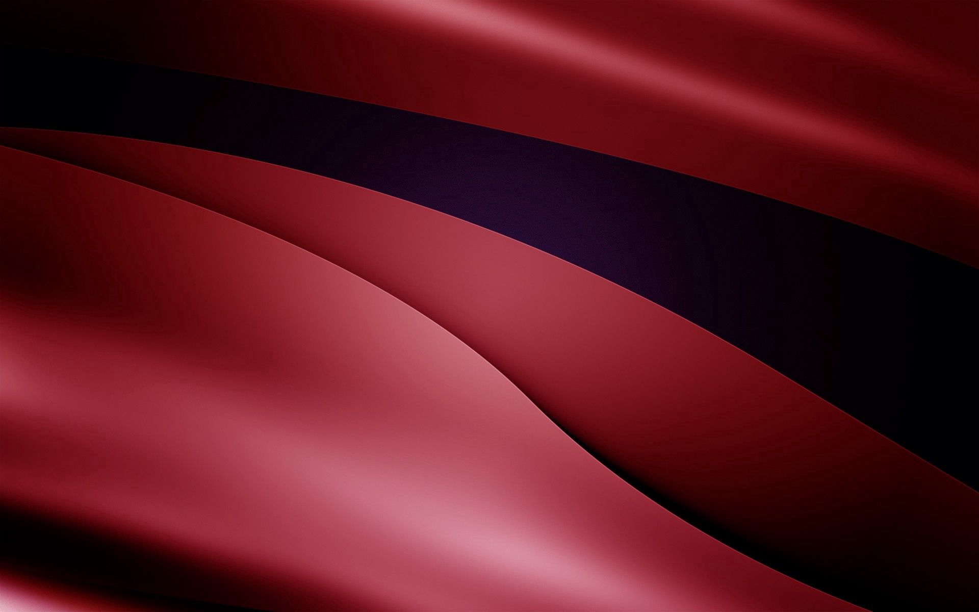 wavy, abstract, red, lines, form