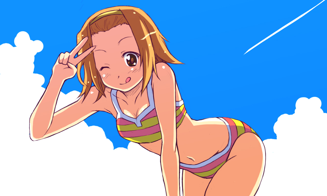Free download wallpaper Anime, K On!, Ritsu Tainaka on your PC desktop