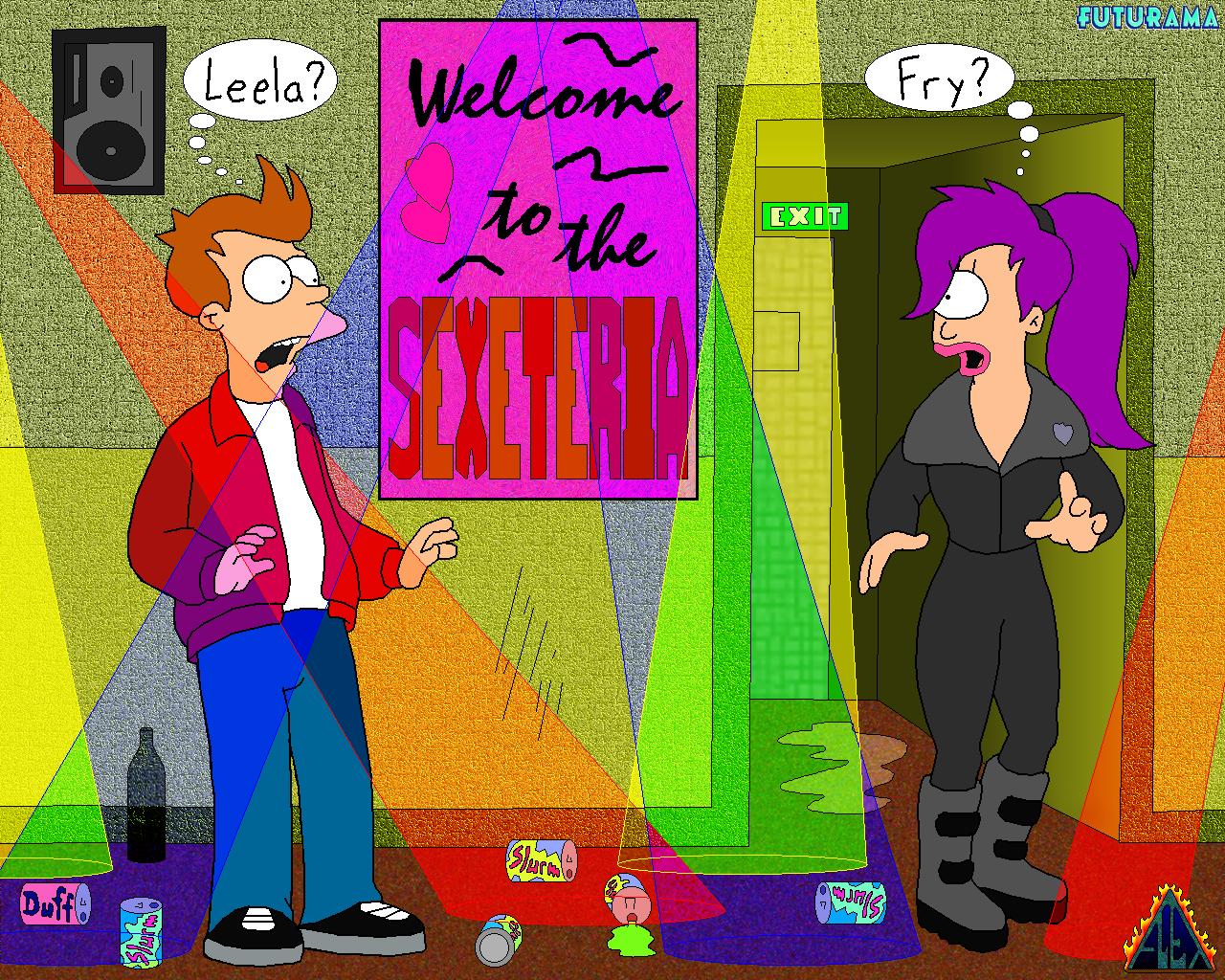 Download mobile wallpaper Futurama, Tv Show, Fry (Futurama), Leela (Futurama) for free.